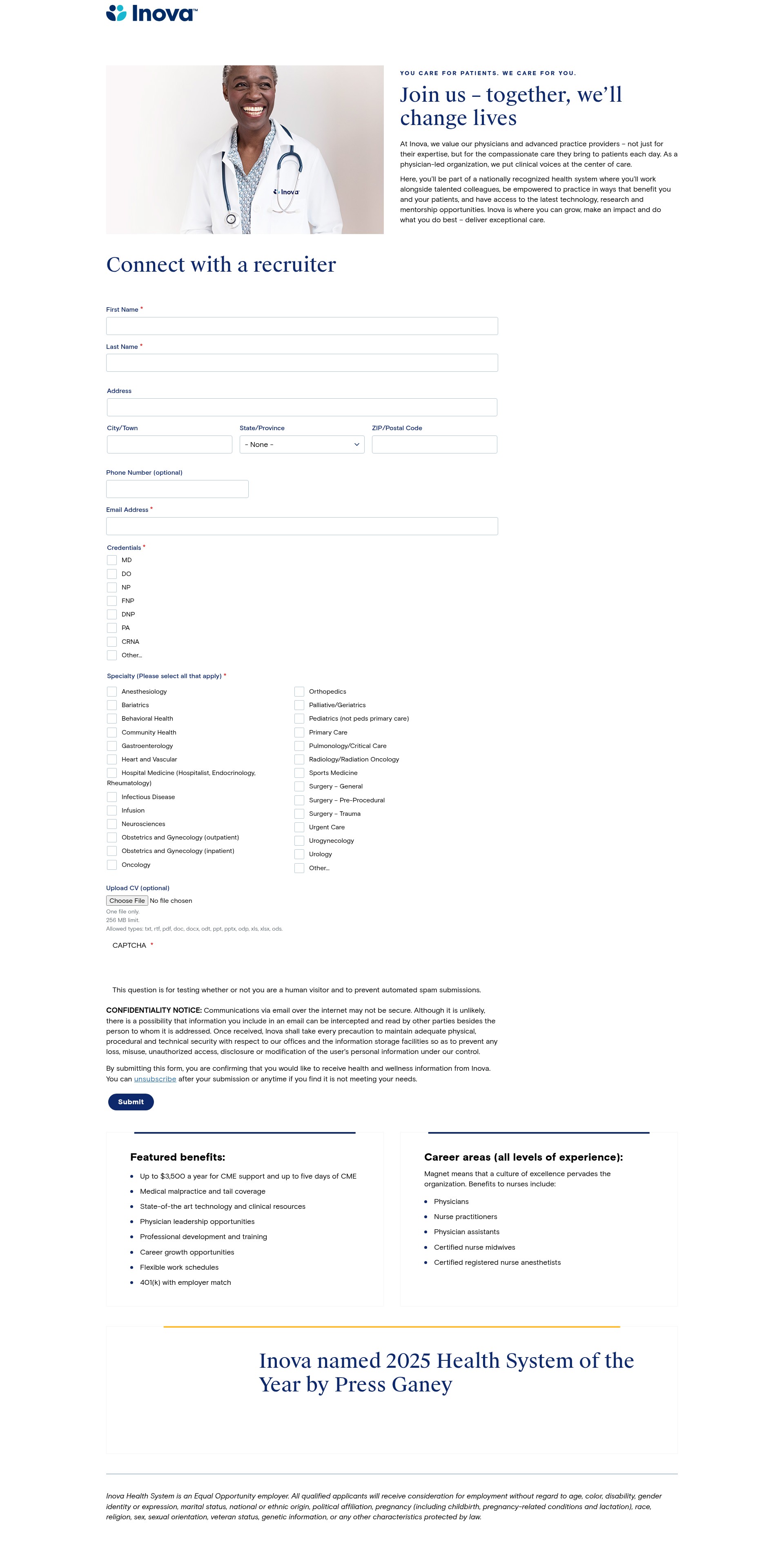 Landing Page