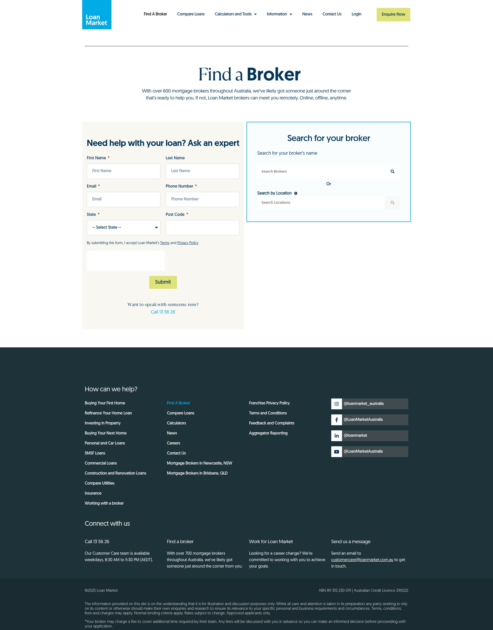 Landing Page
