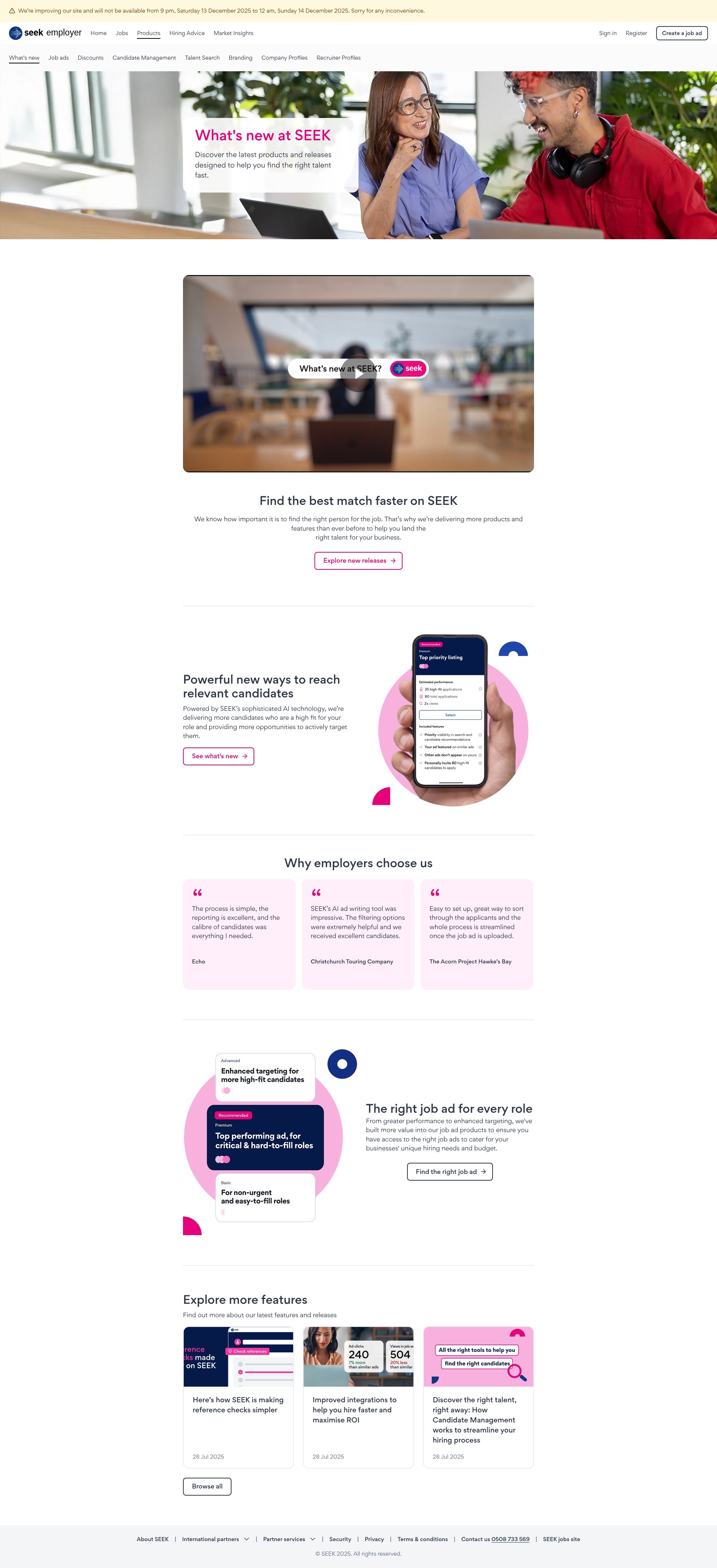 Landing Page