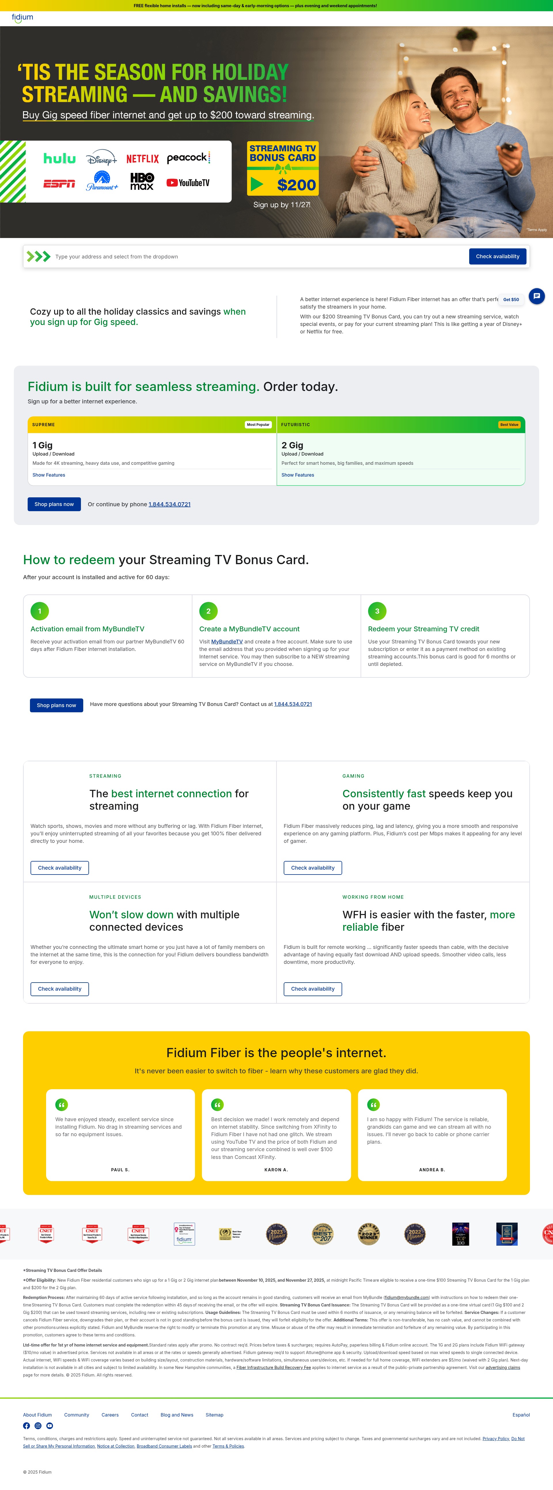 Landing Page
