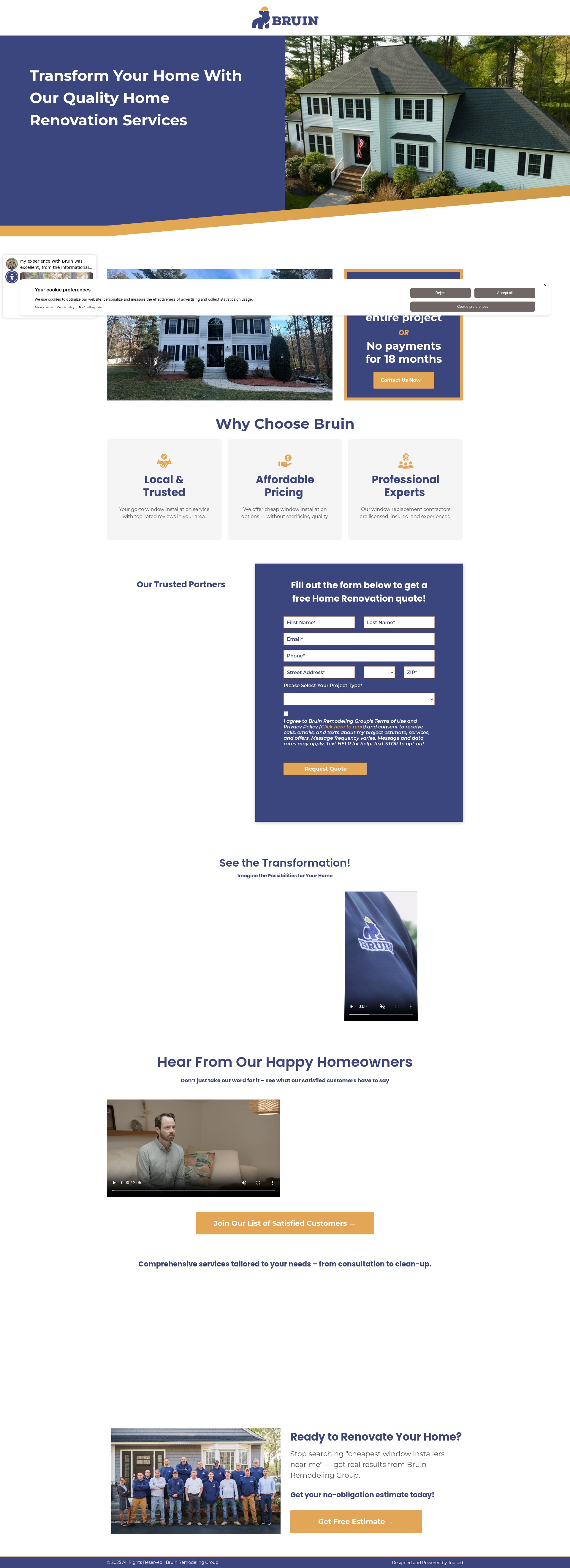 Landing Page