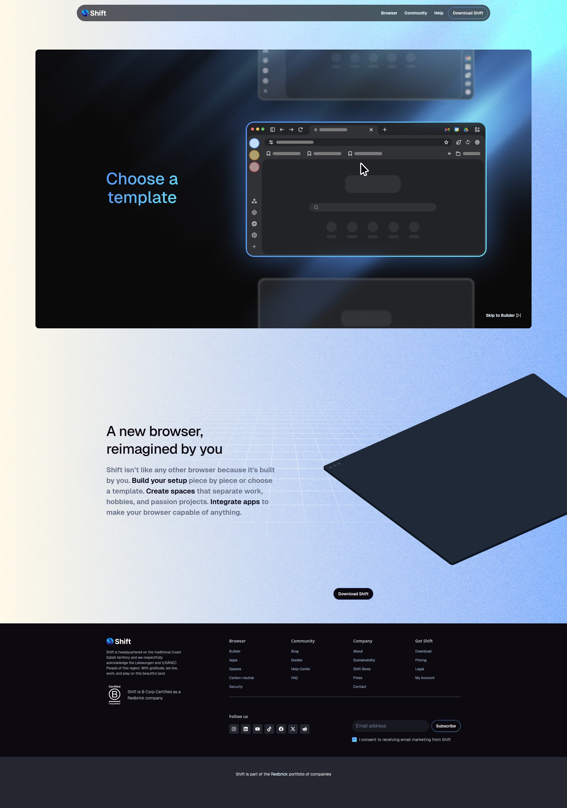 Landing Page