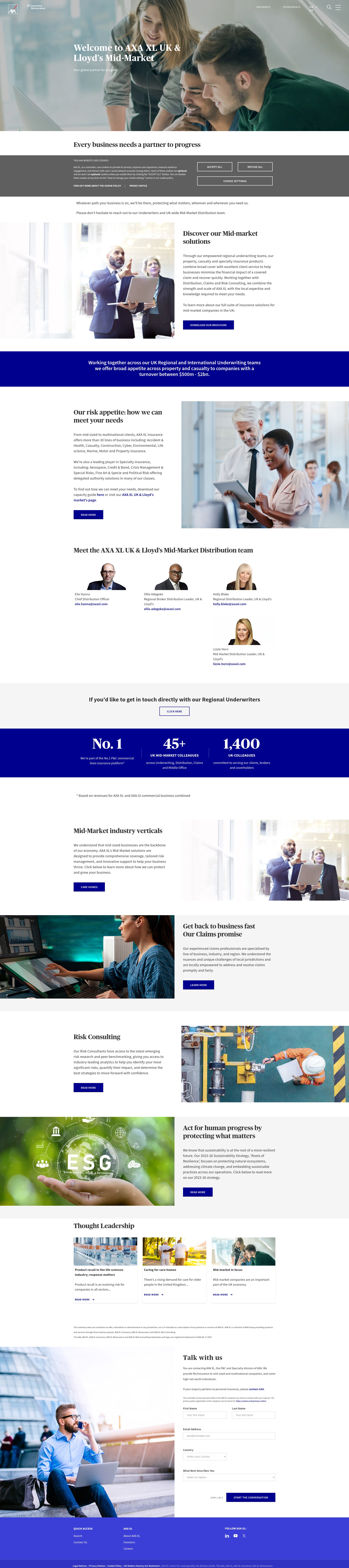 Landing Page