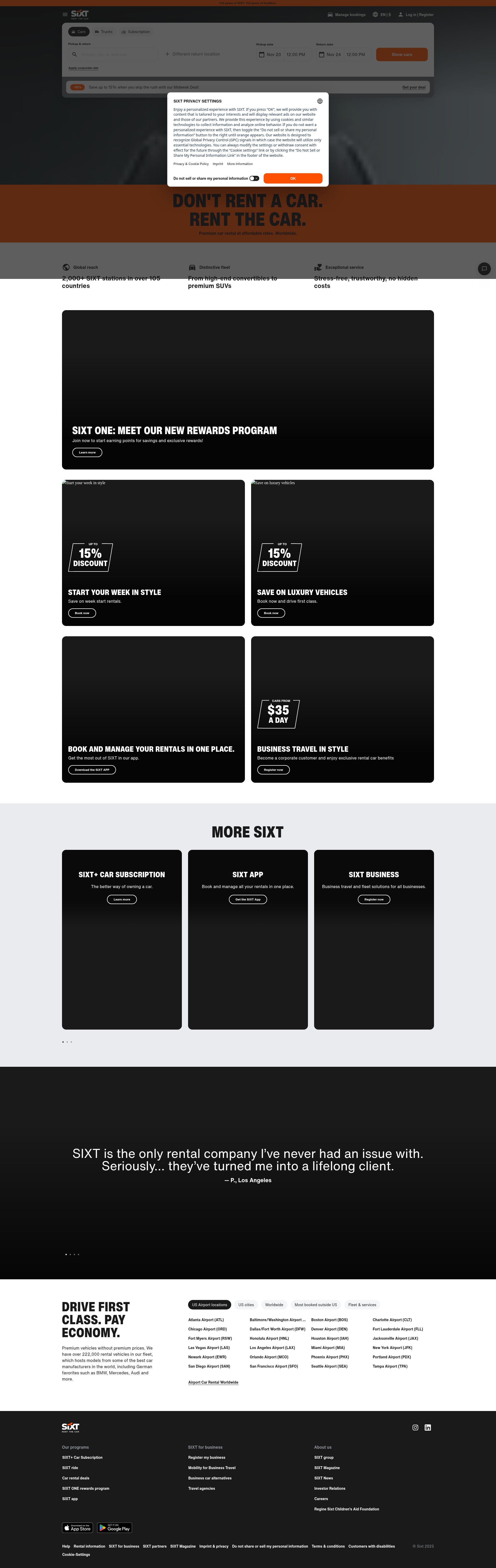 Landing Page
