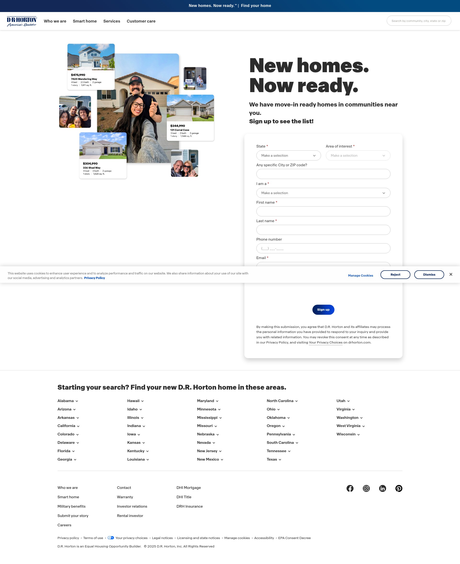 Landing Page