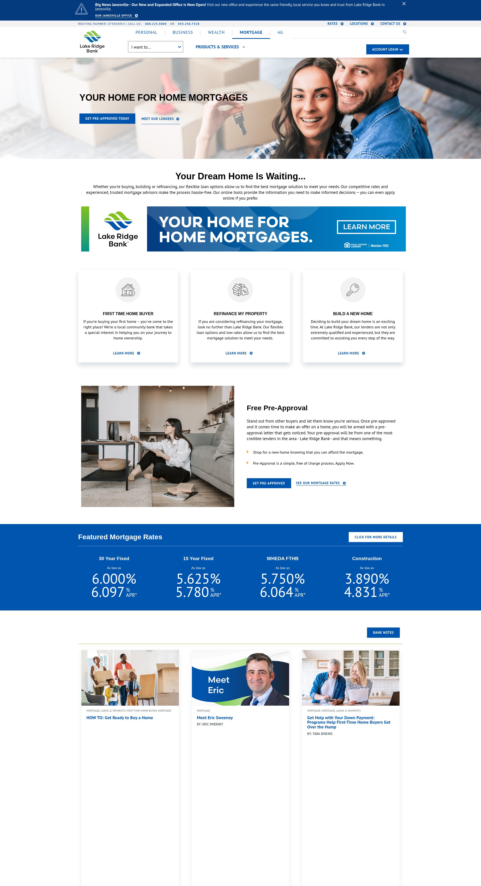 Landing Page