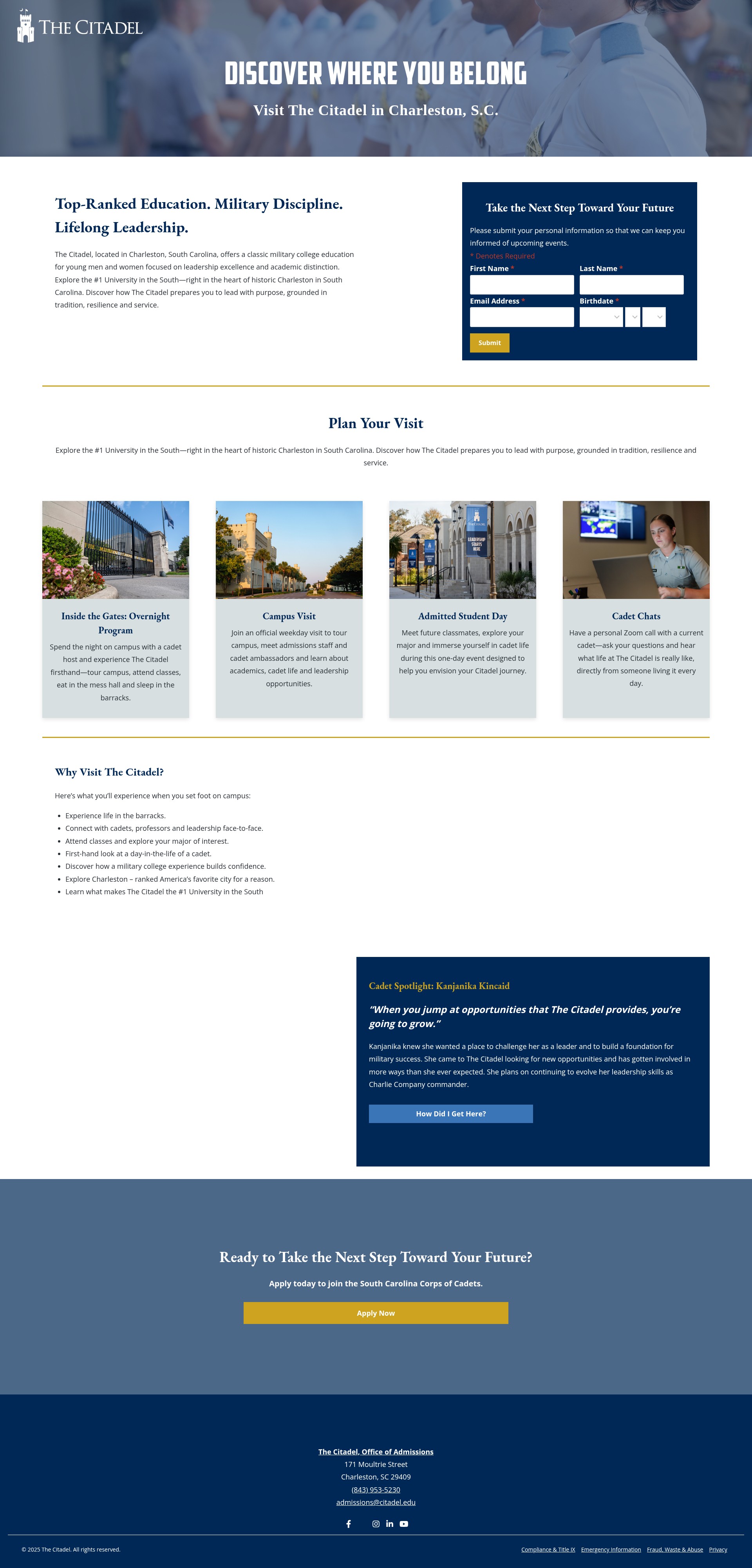 Landing Page