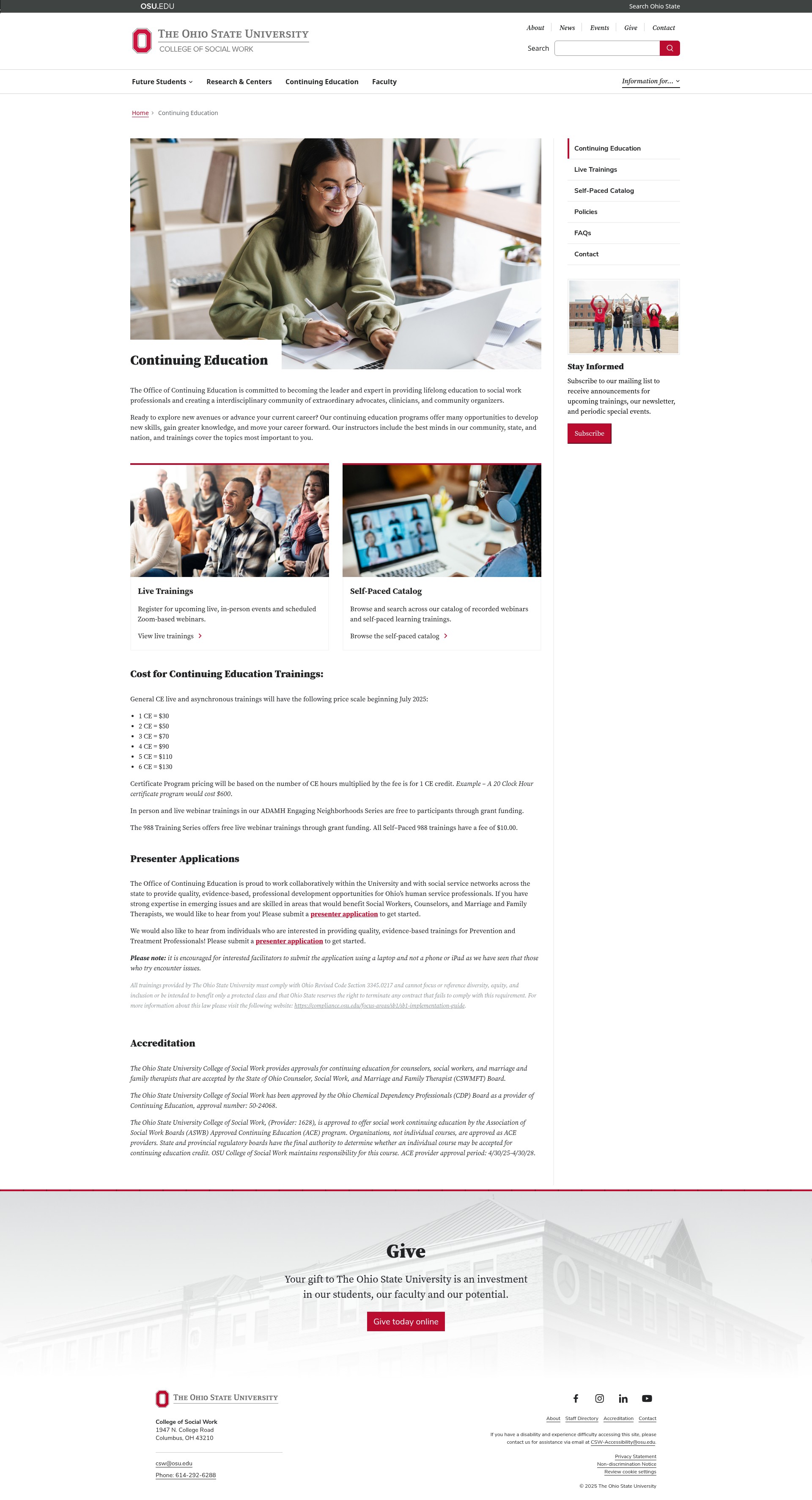 Landing Page