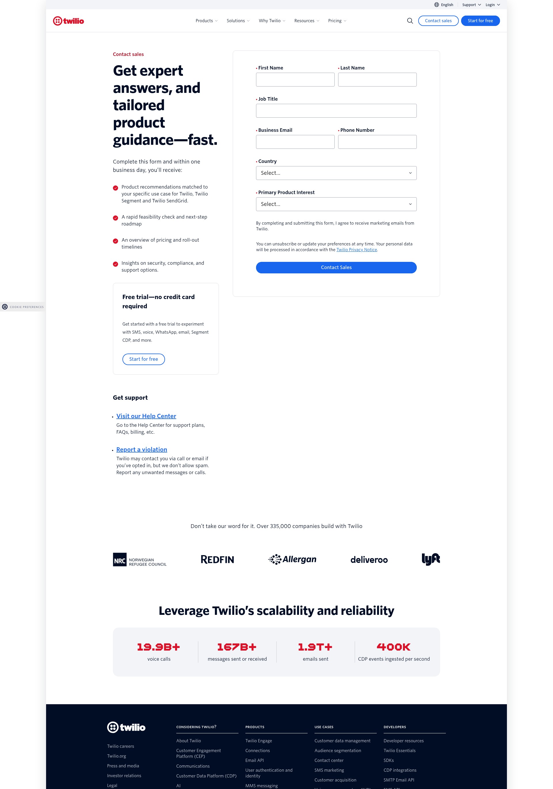 Landing Page
