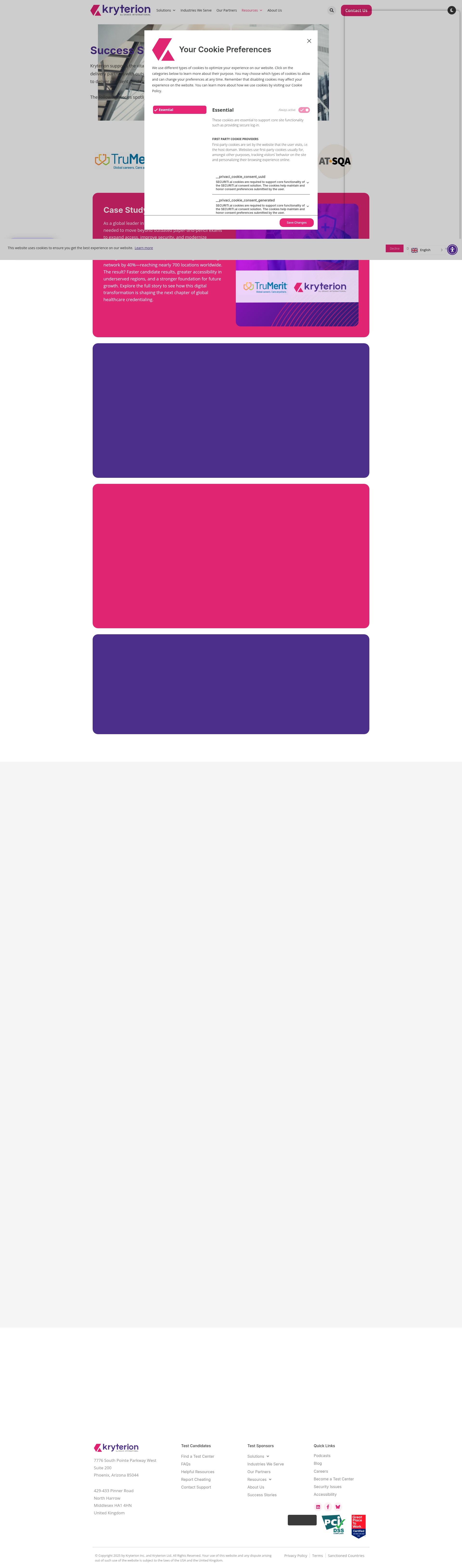 Landing Page