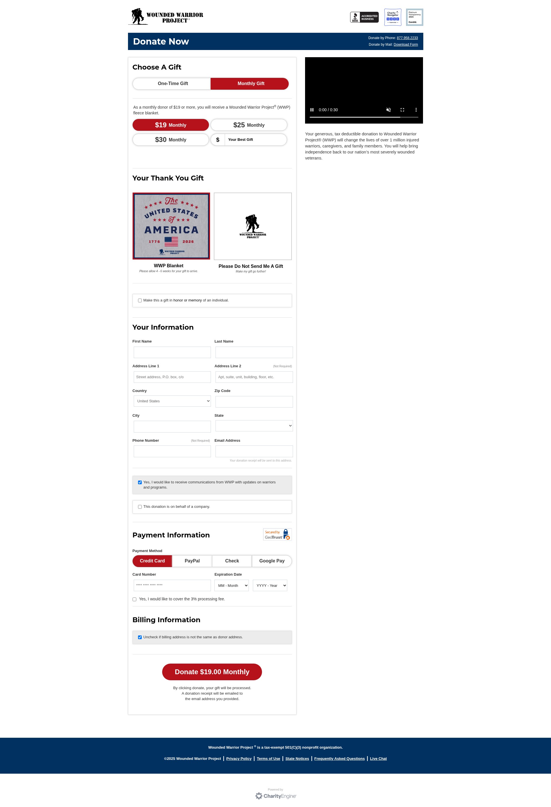 Landing Page