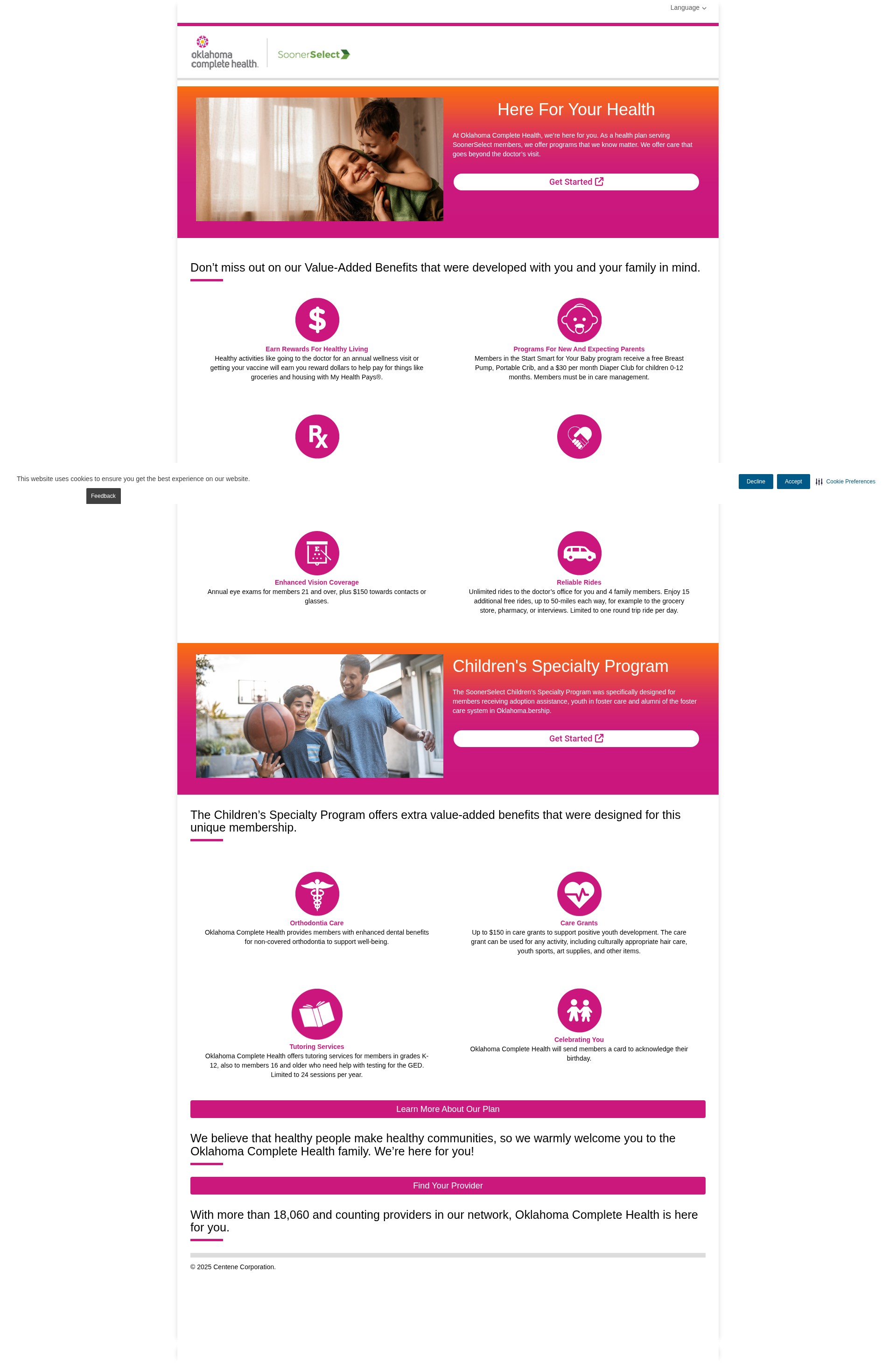 Landing Page