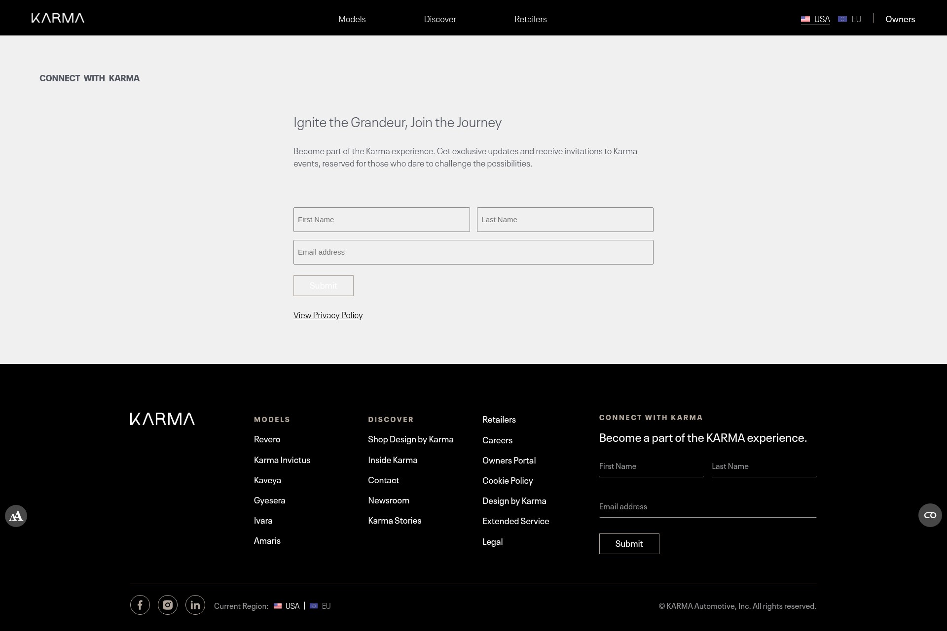 Landing Page