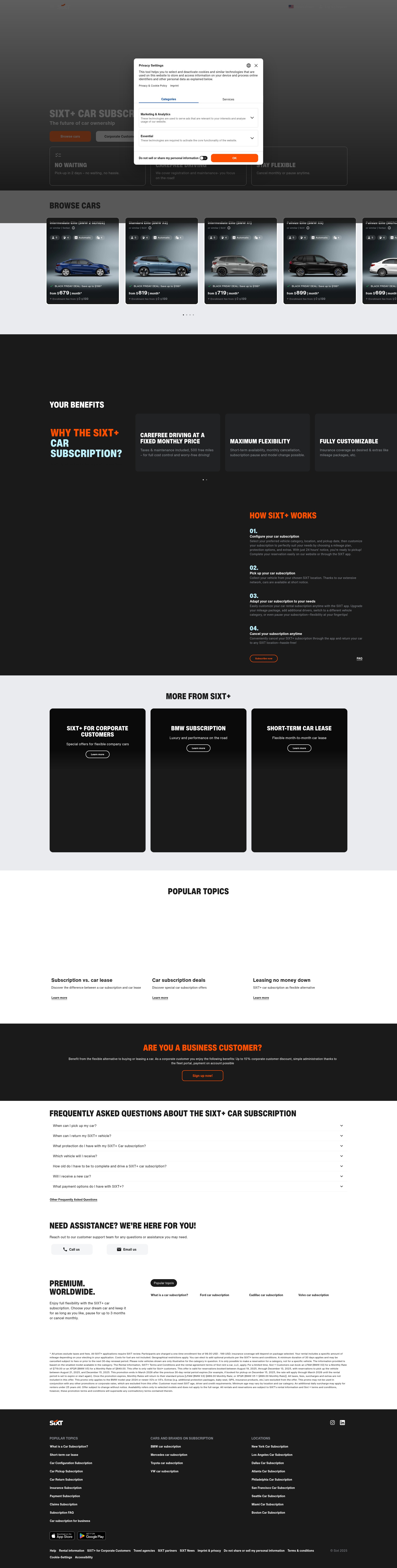 Landing Page