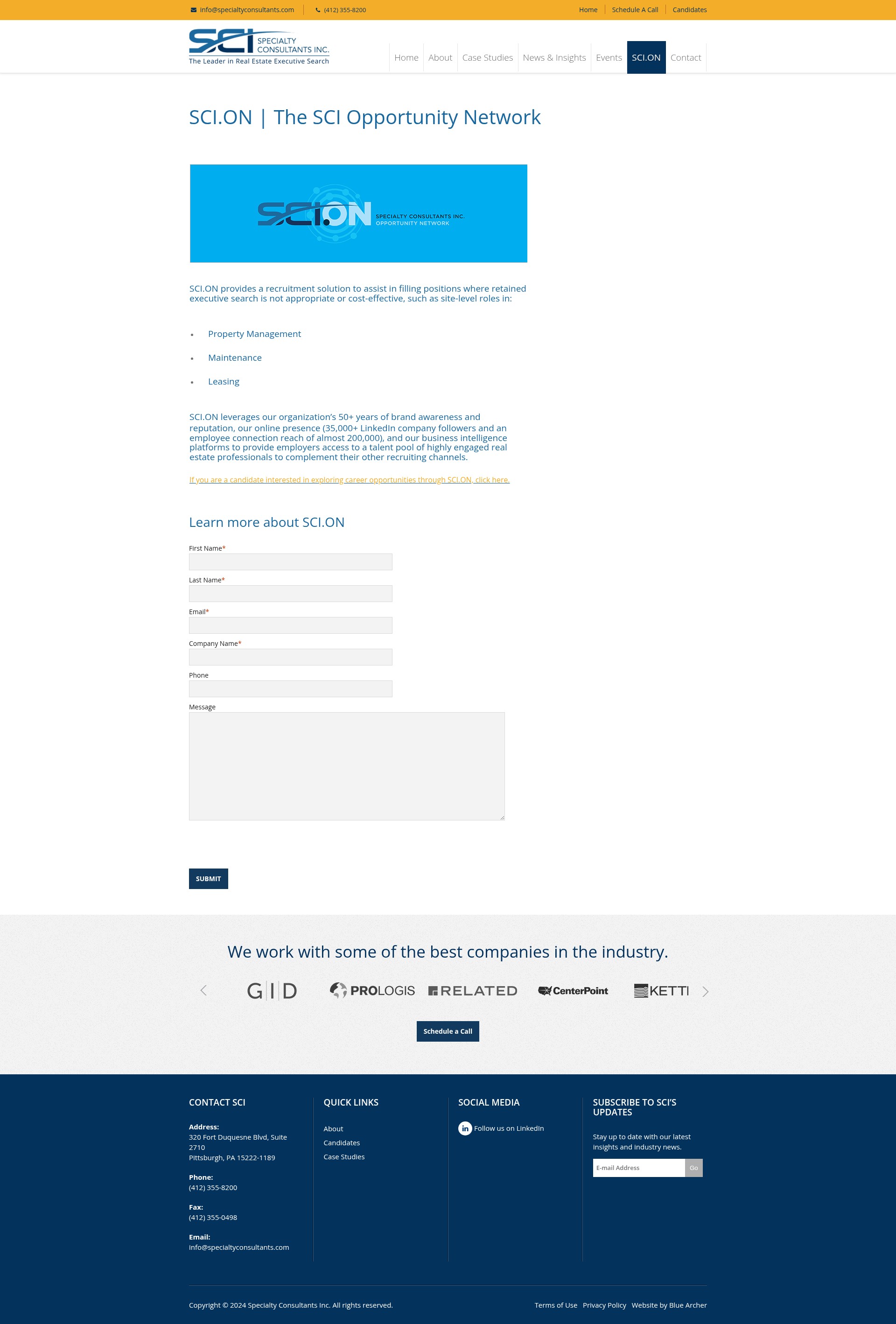 Landing Page