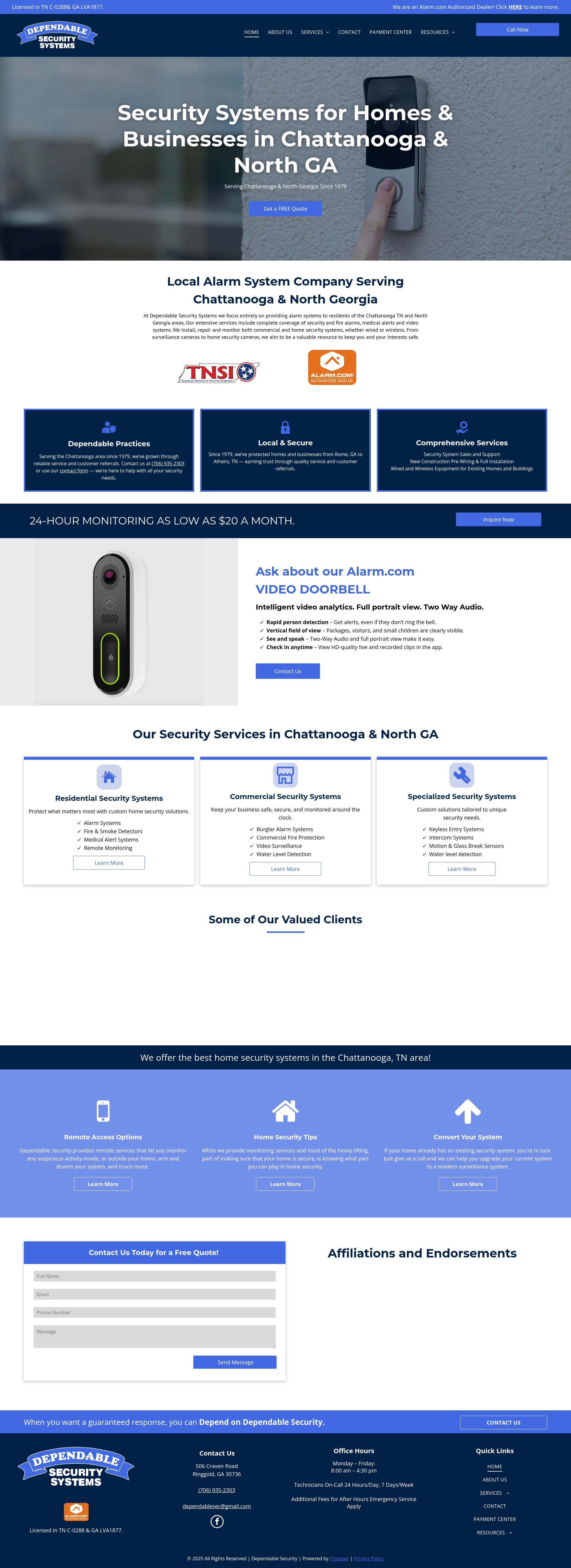 Landing Page