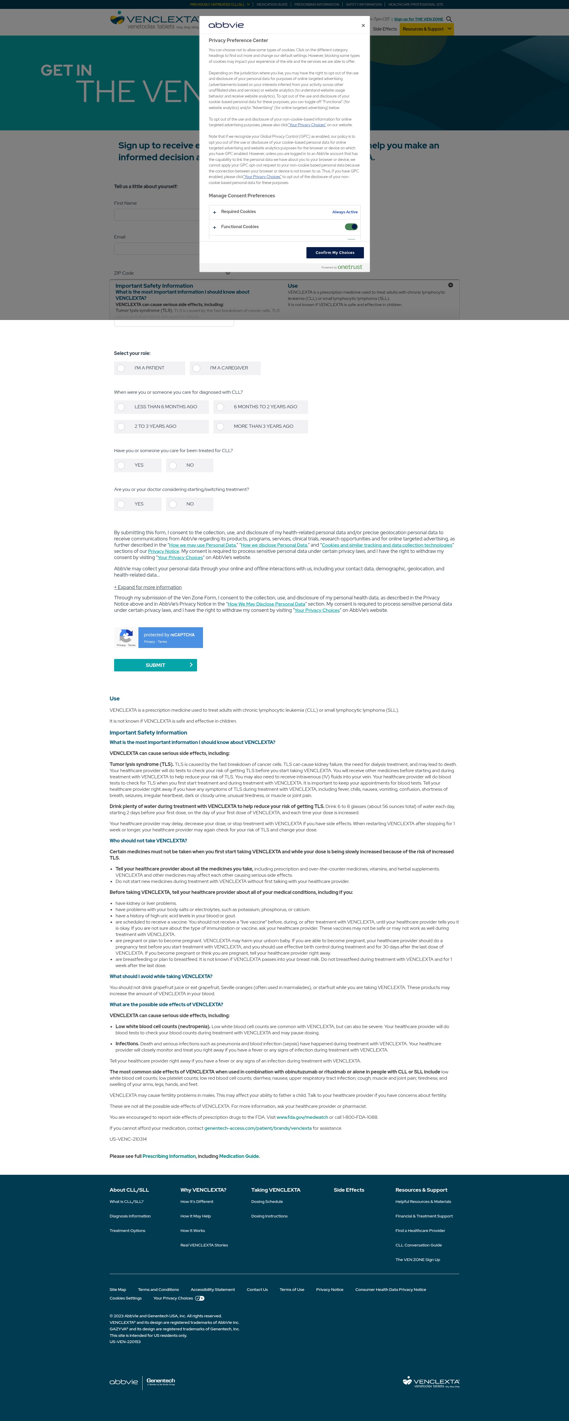 Landing Page