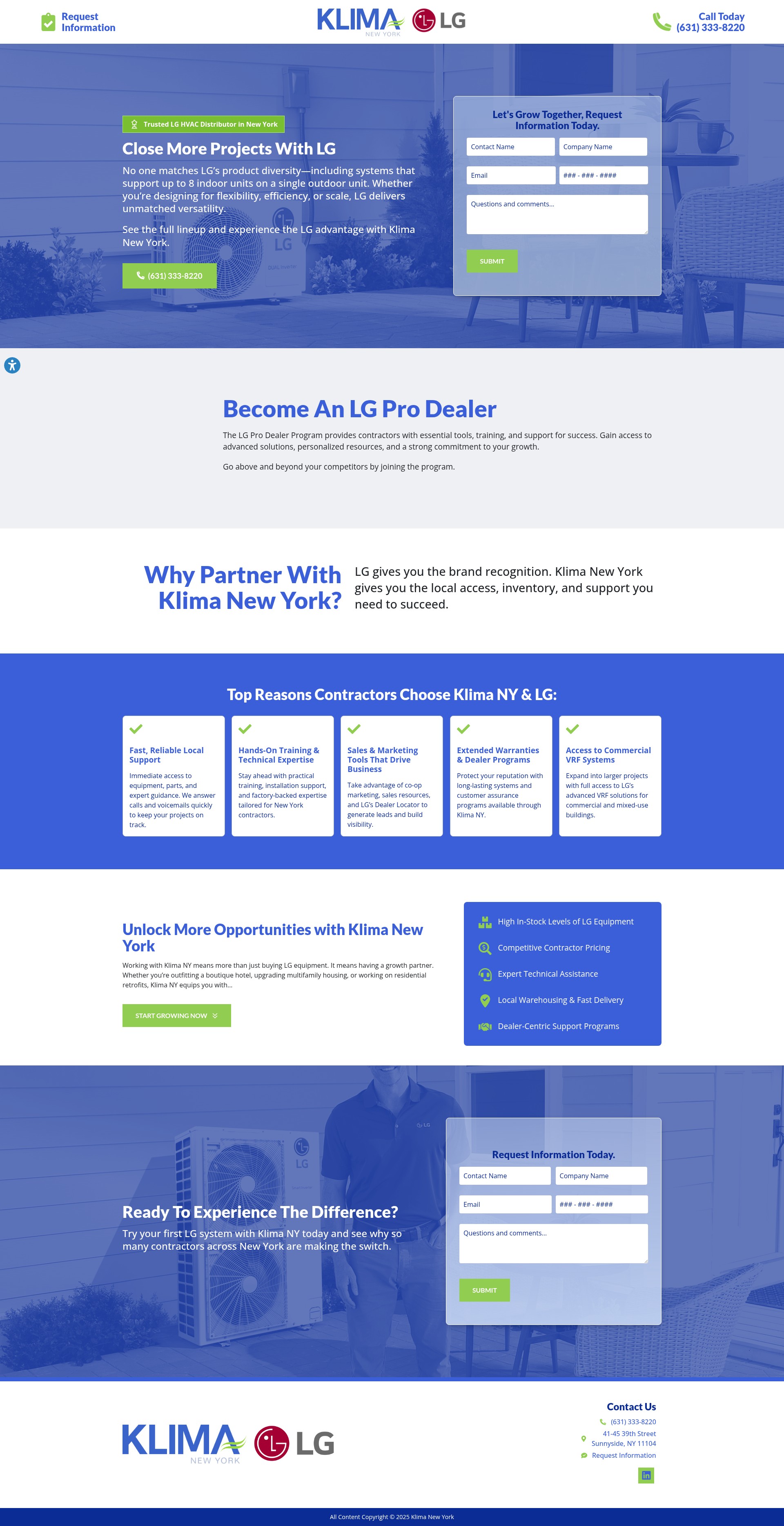 Landing Page