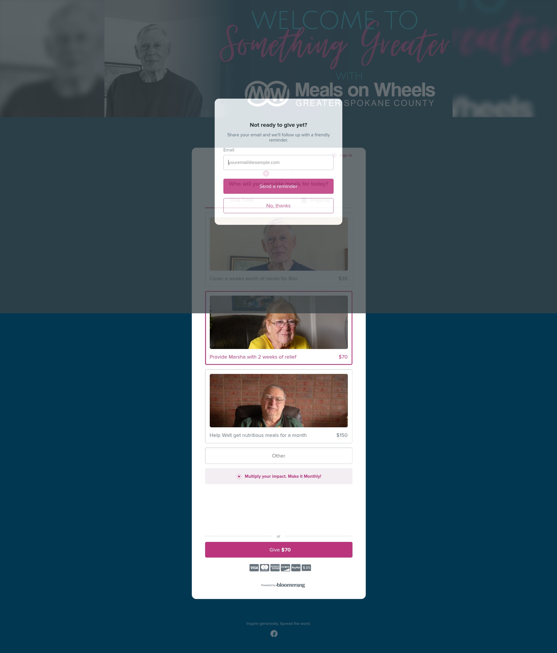 Landing Page