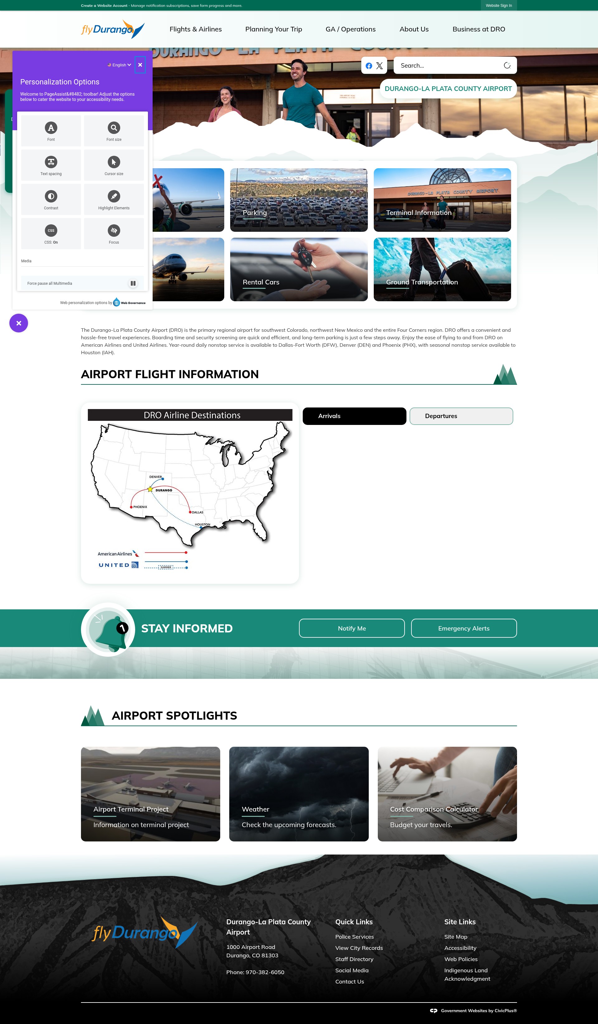 Landing Page