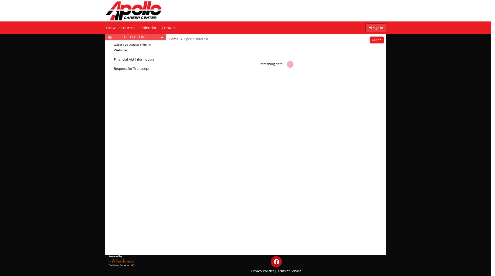 Landing Page