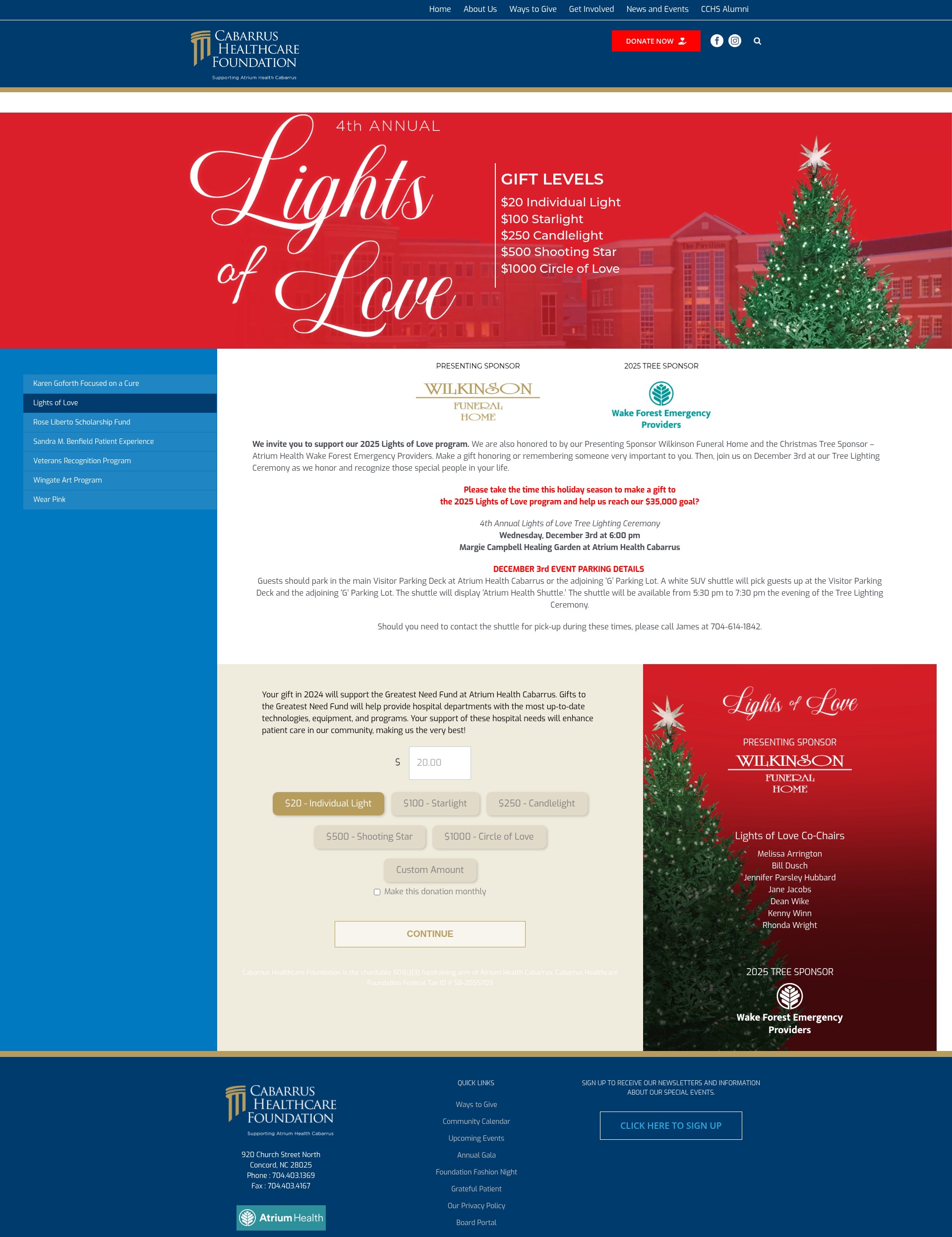 Landing Page
