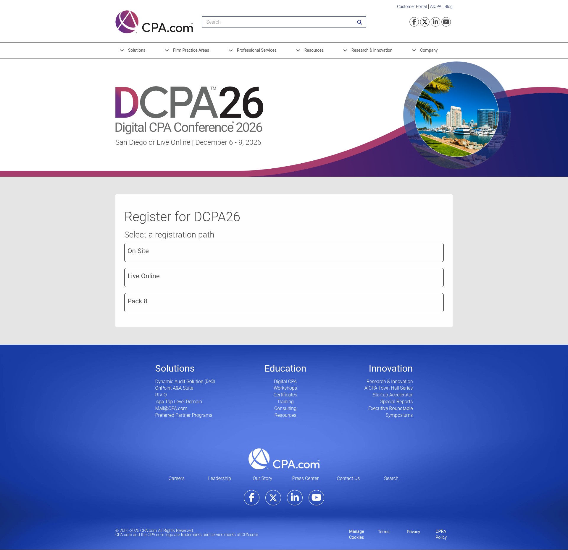 Landing Page