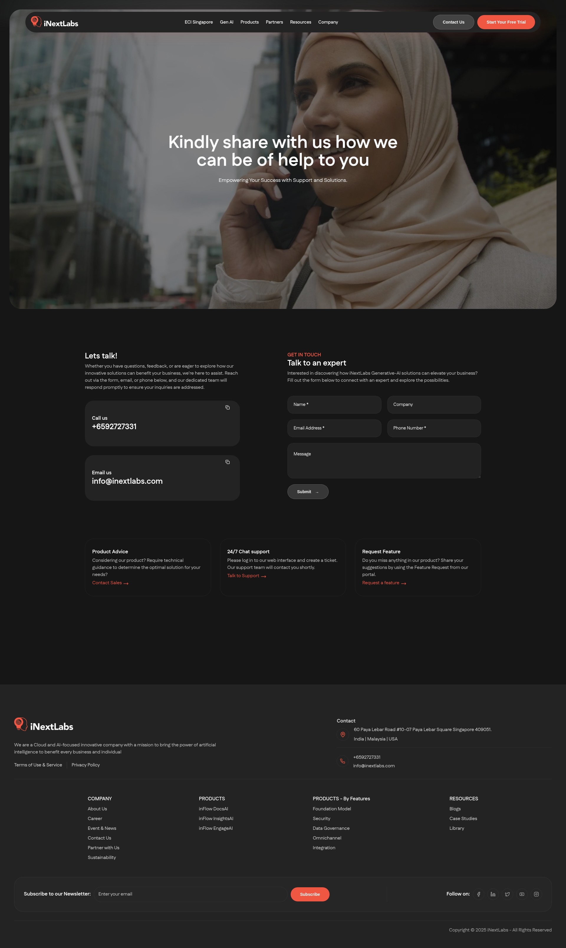 Landing Page