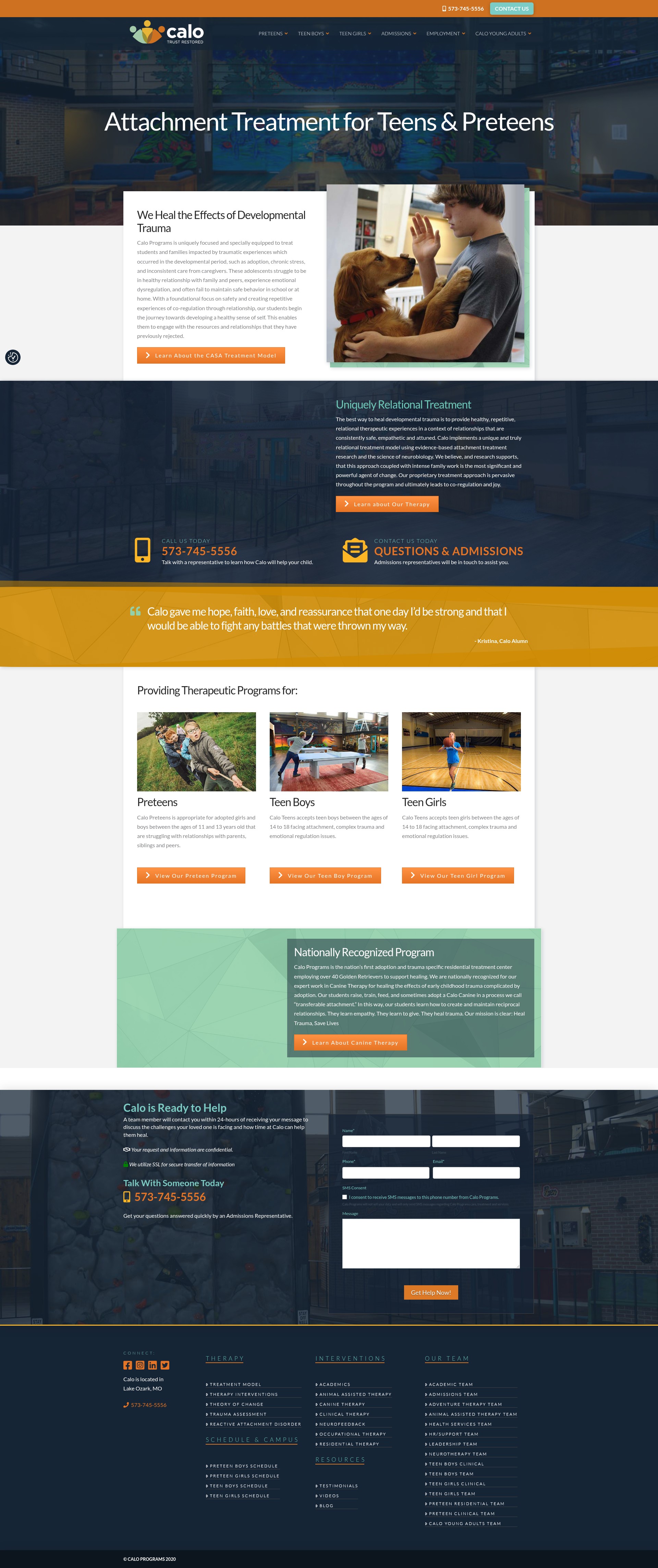 Landing Page