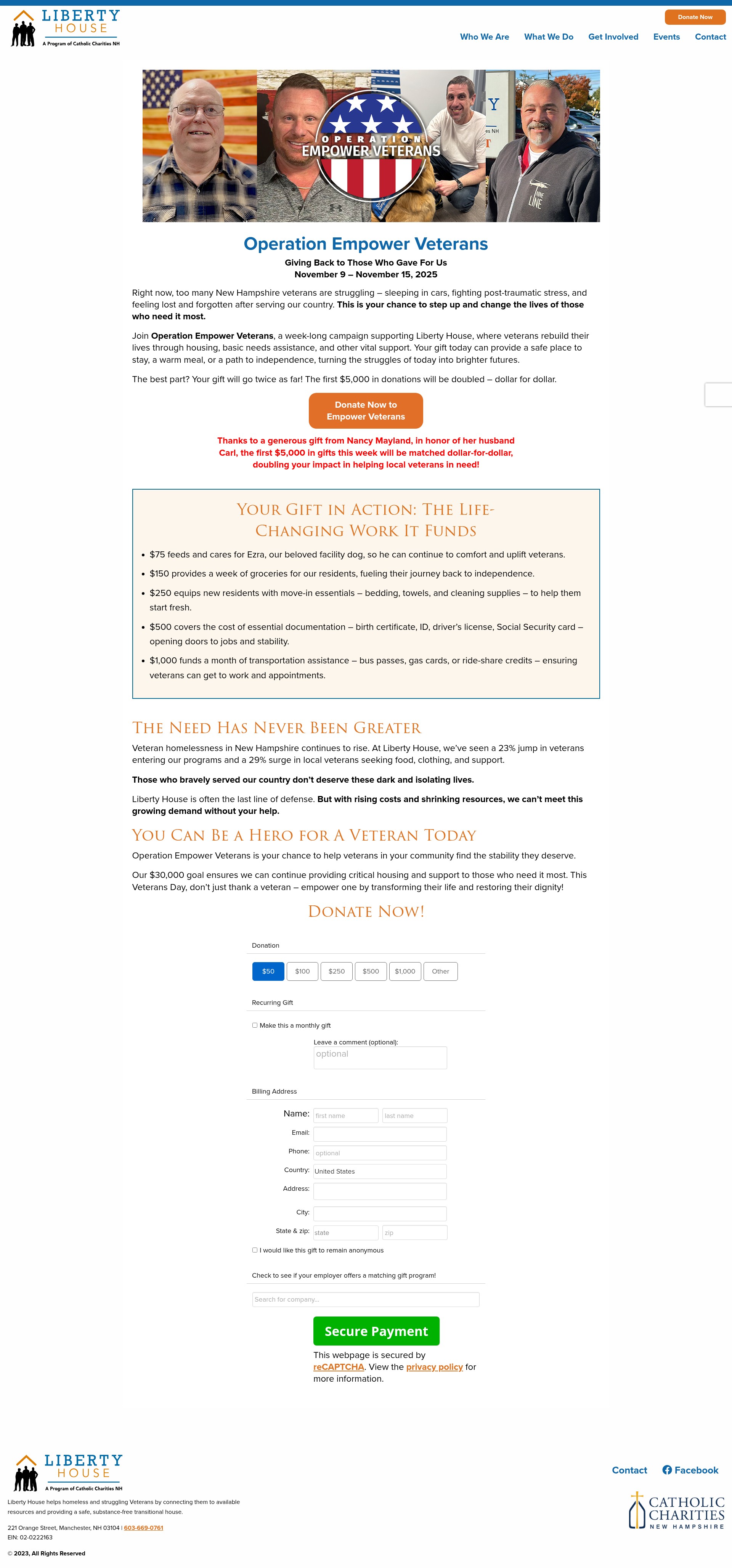 Landing Page