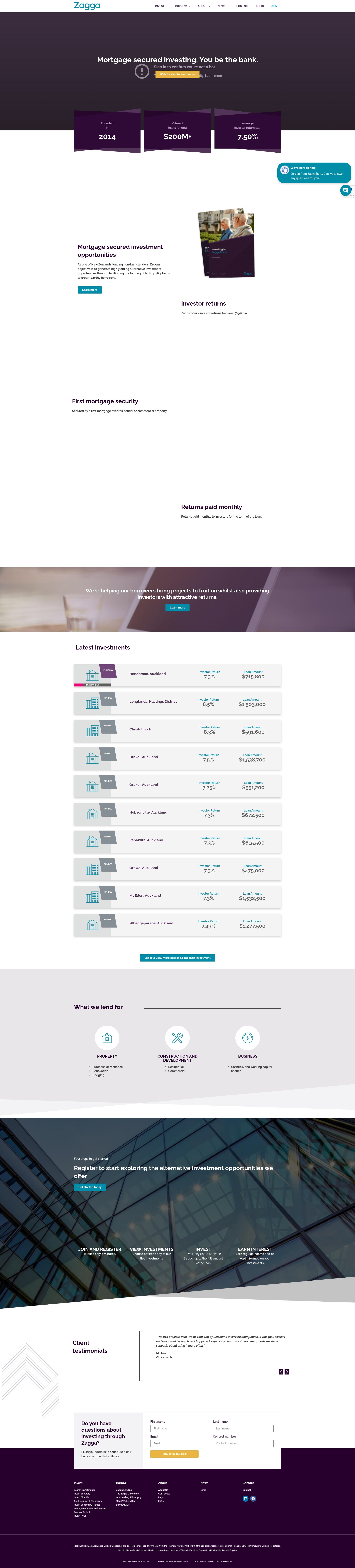 Landing Page