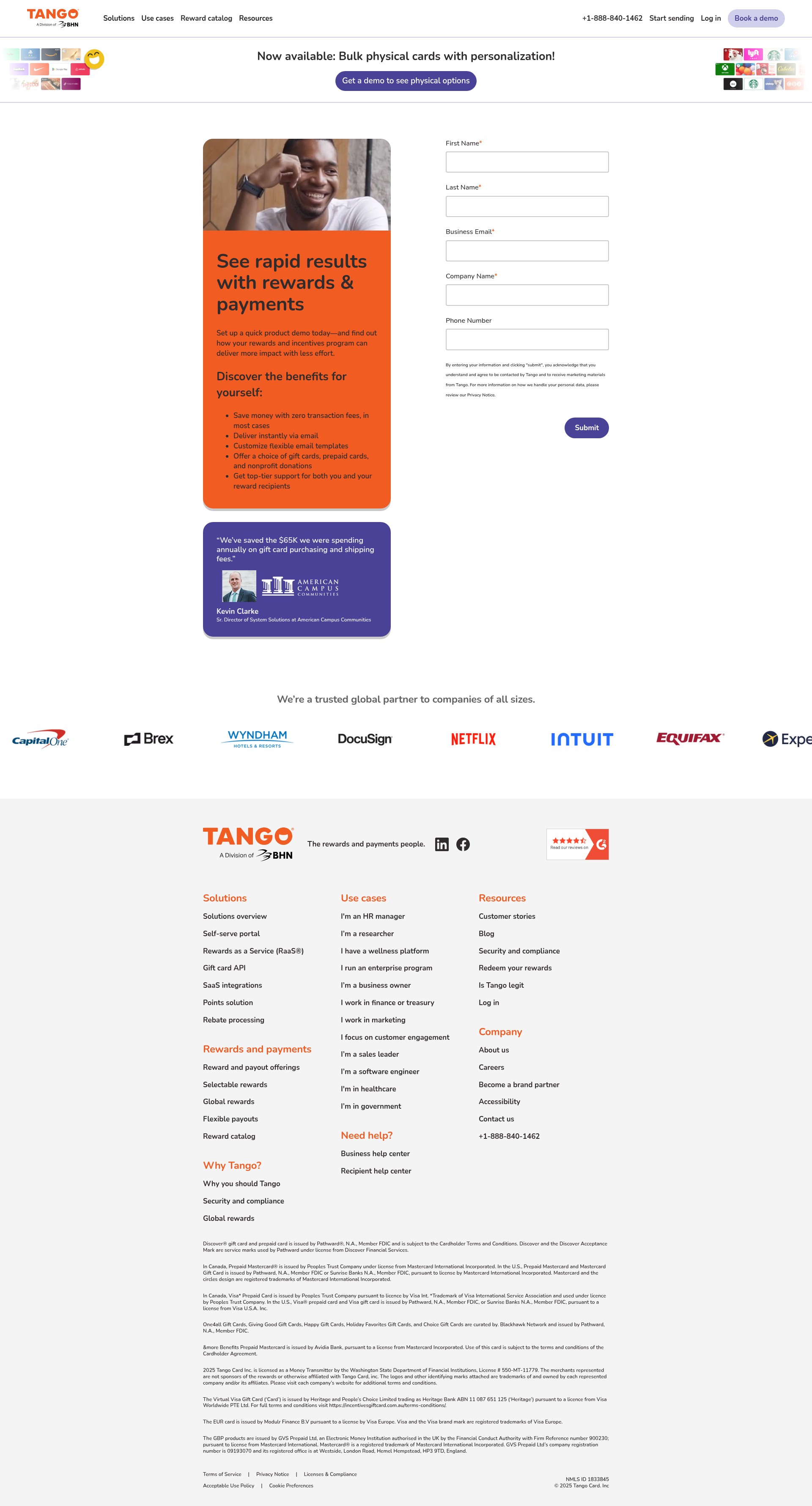 Landing Page