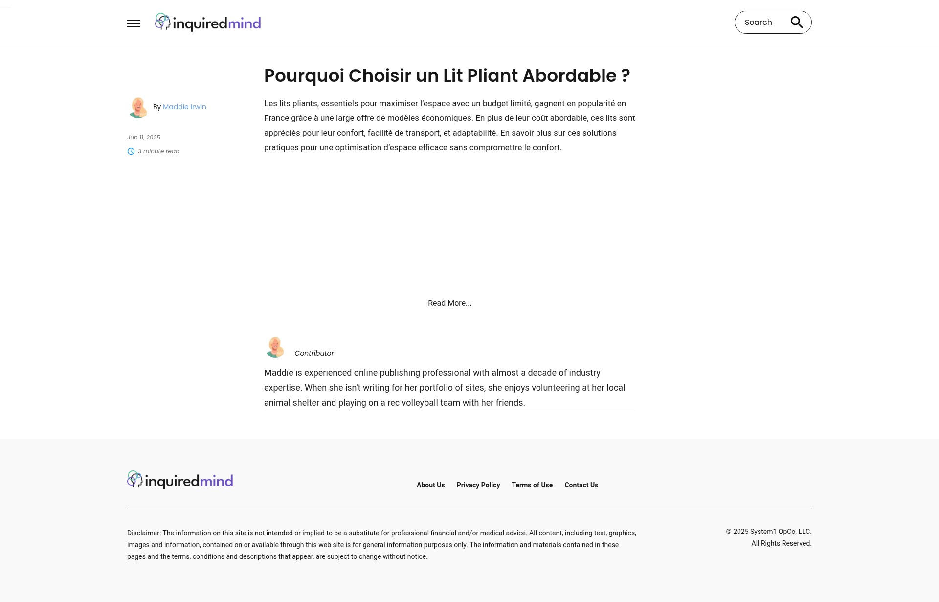 Landing Page