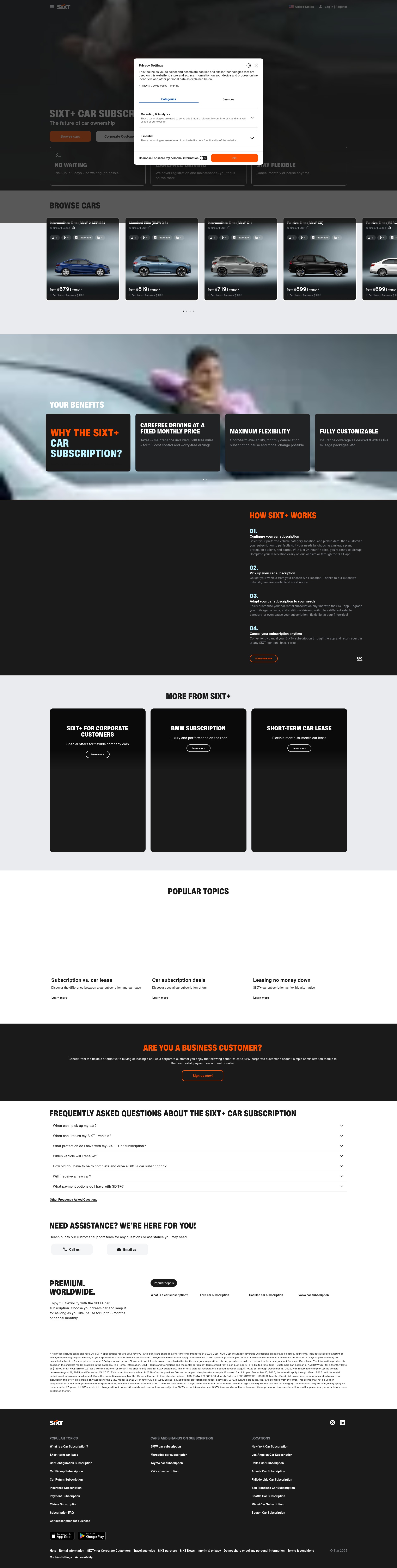 Landing Page