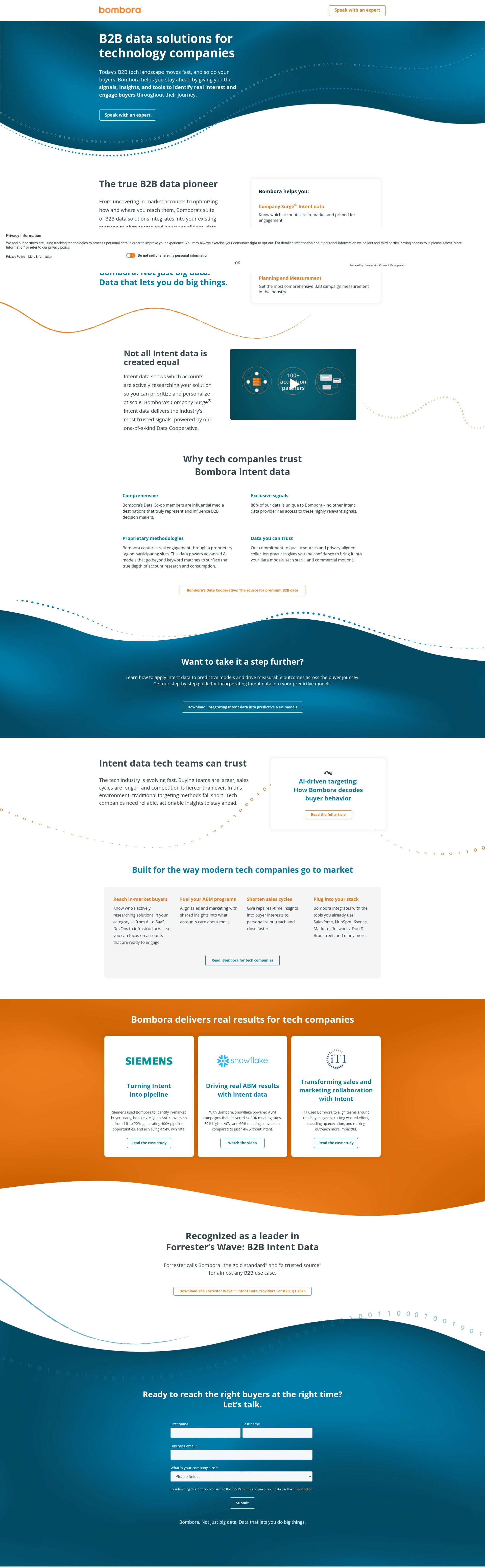 Landing Page