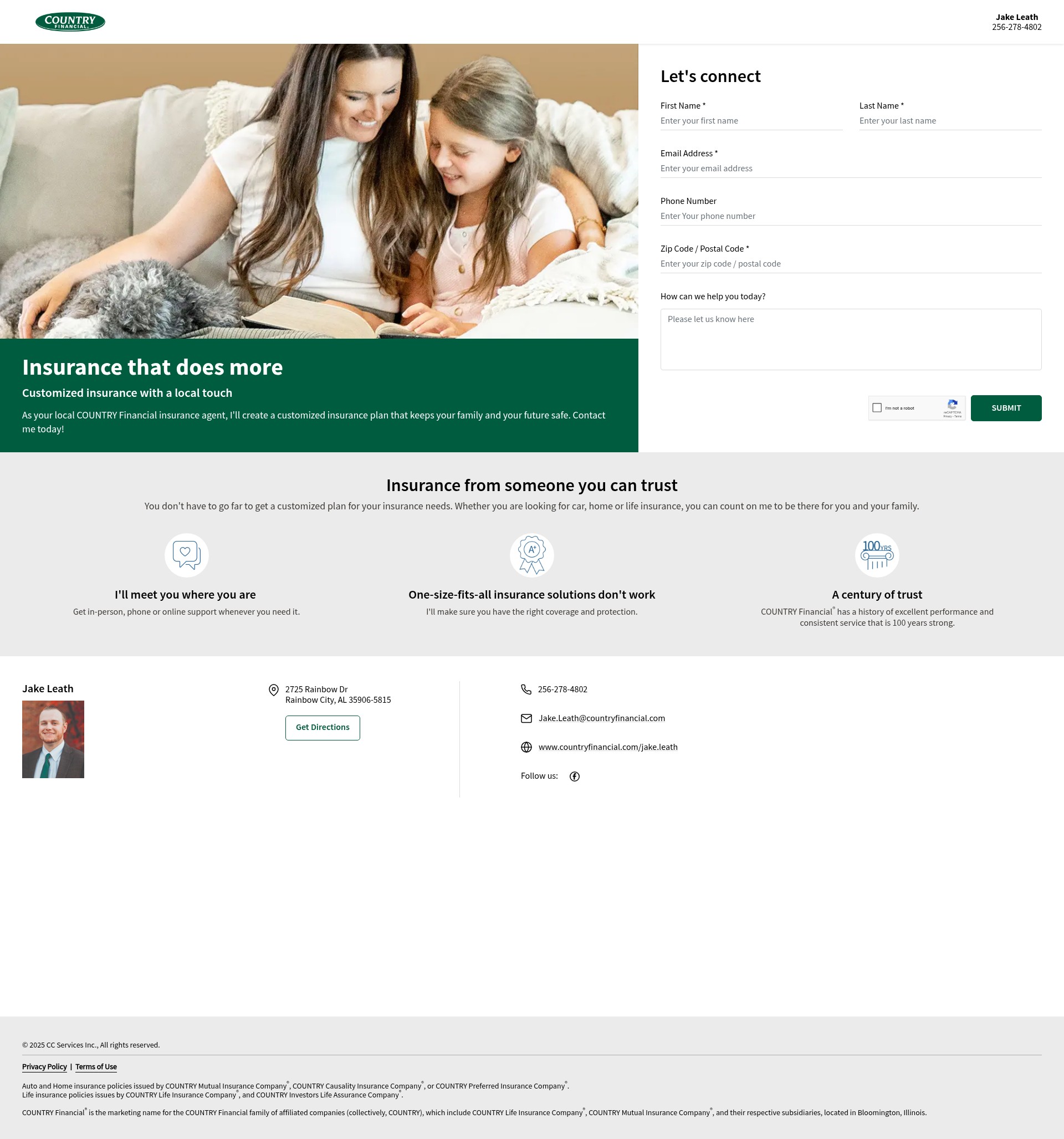 Landing Page