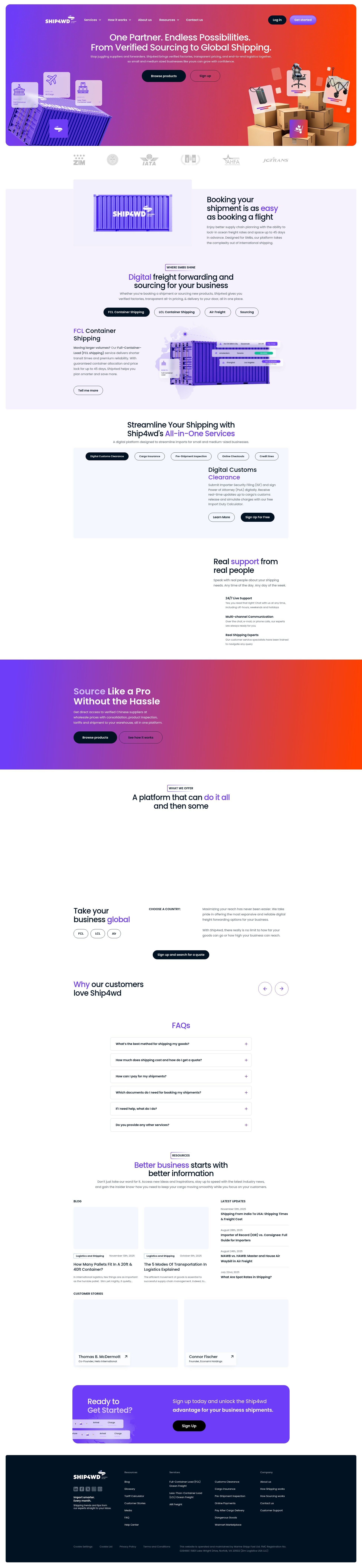 Landing Page