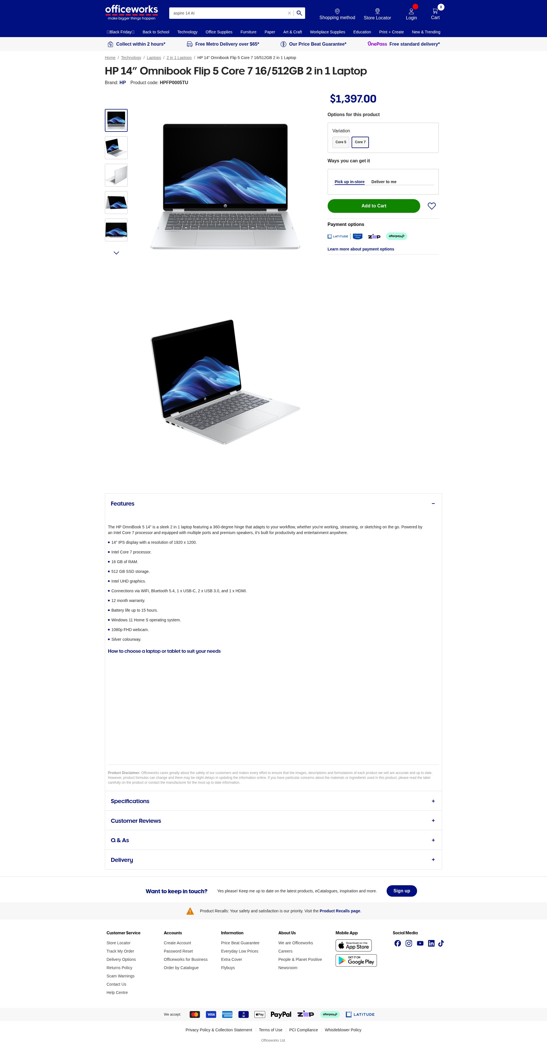 Landing Page