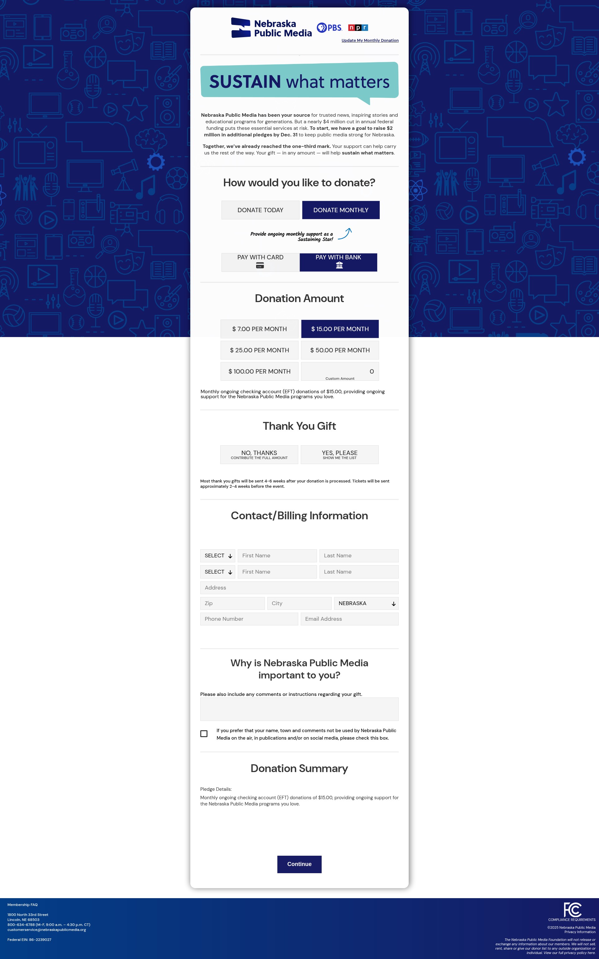Landing Page