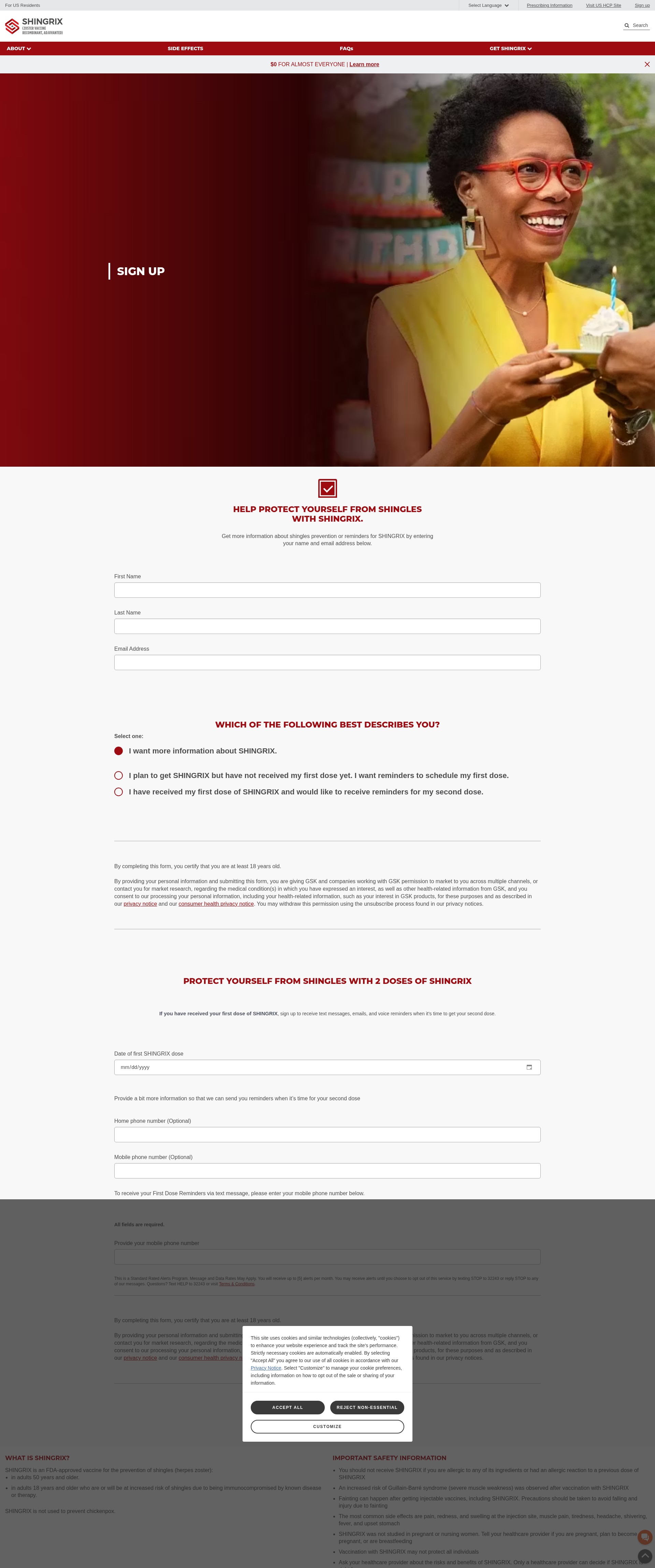 Landing Page