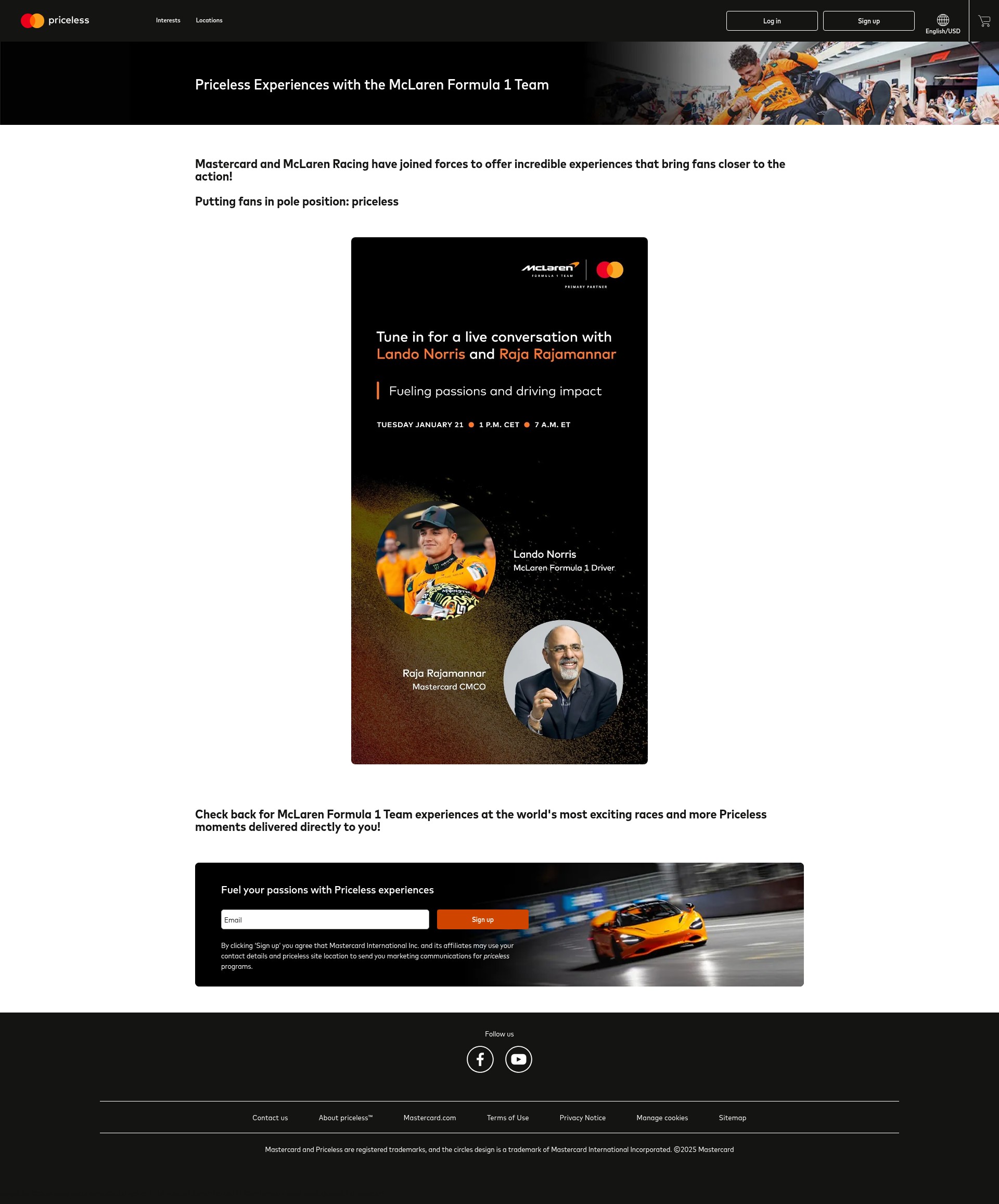 Landing Page