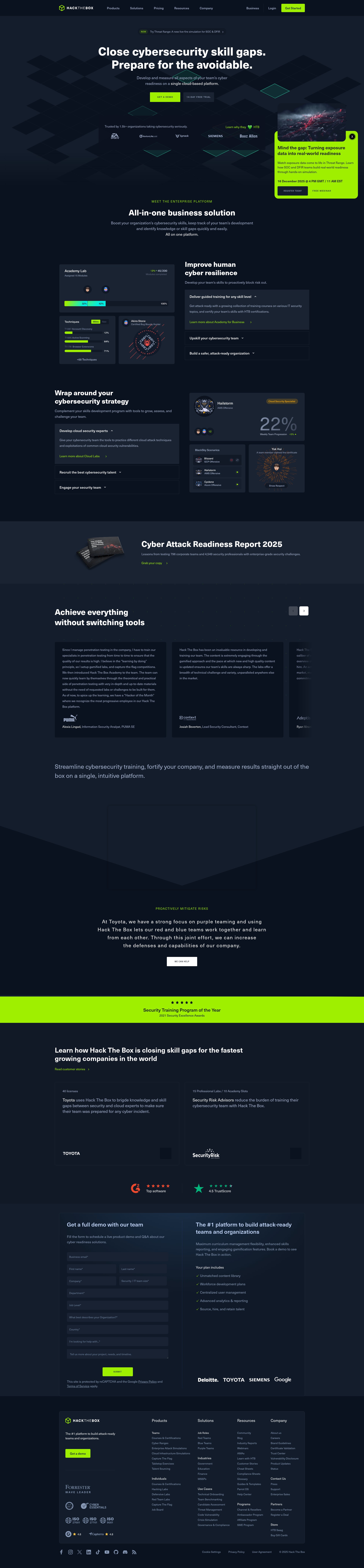 Landing Page