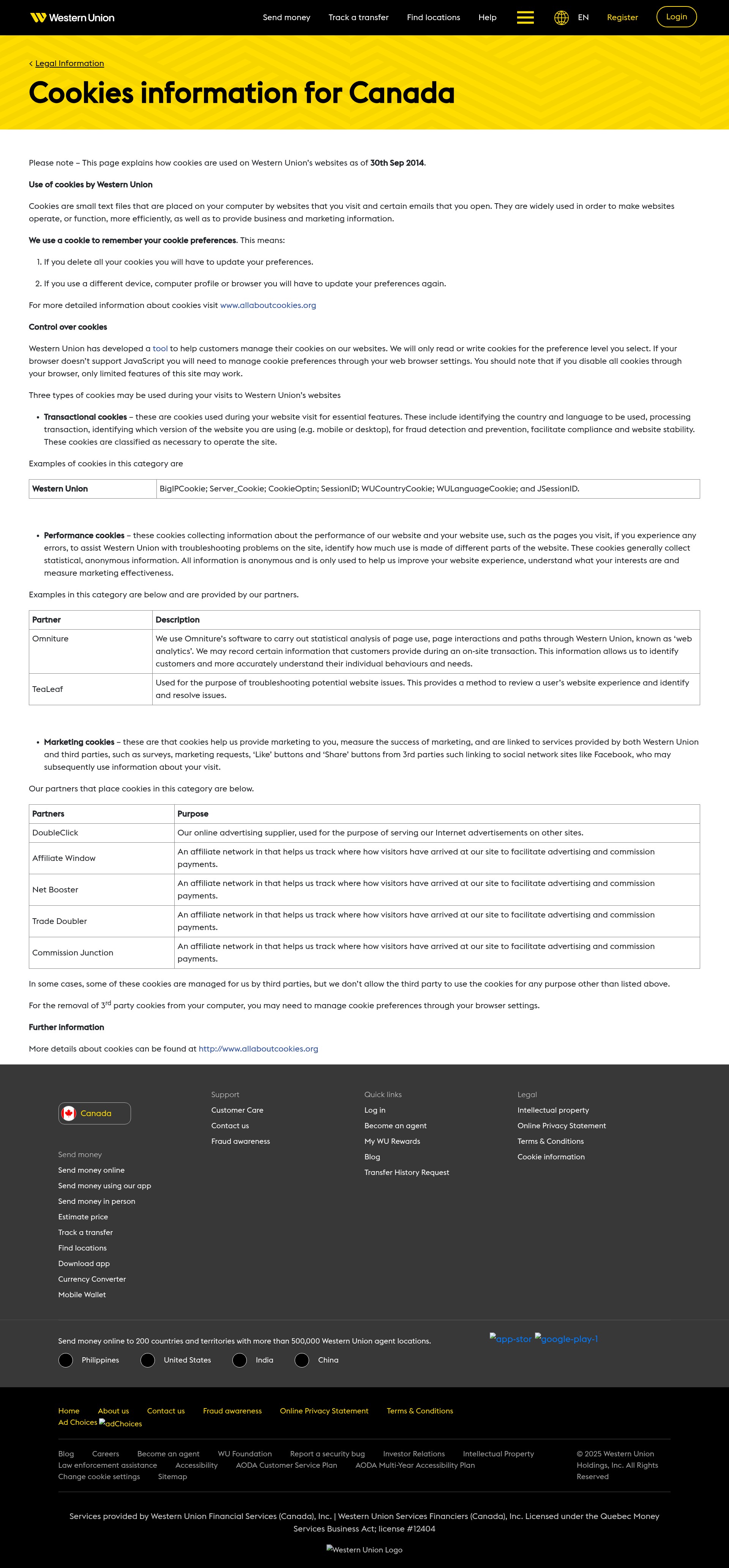 Landing Page