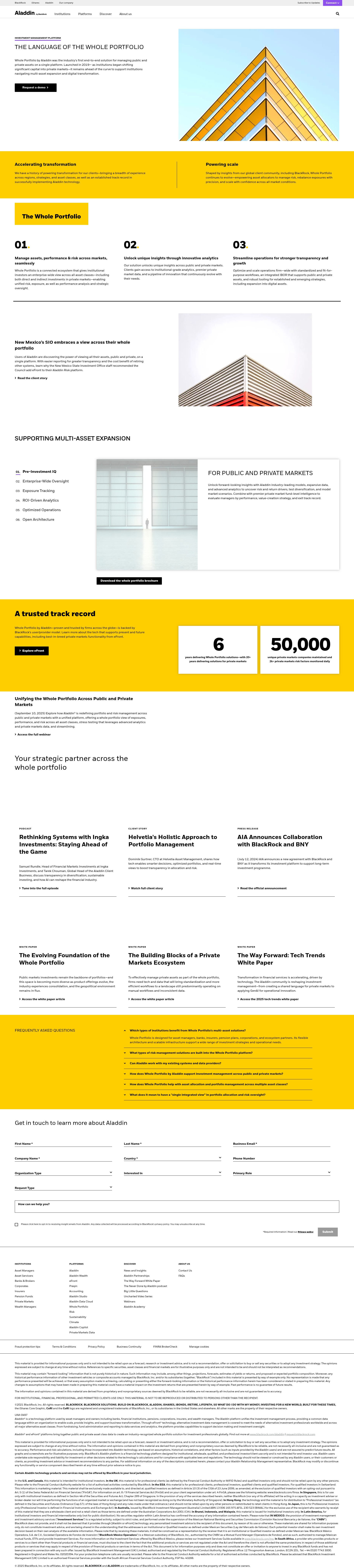 Landing Page