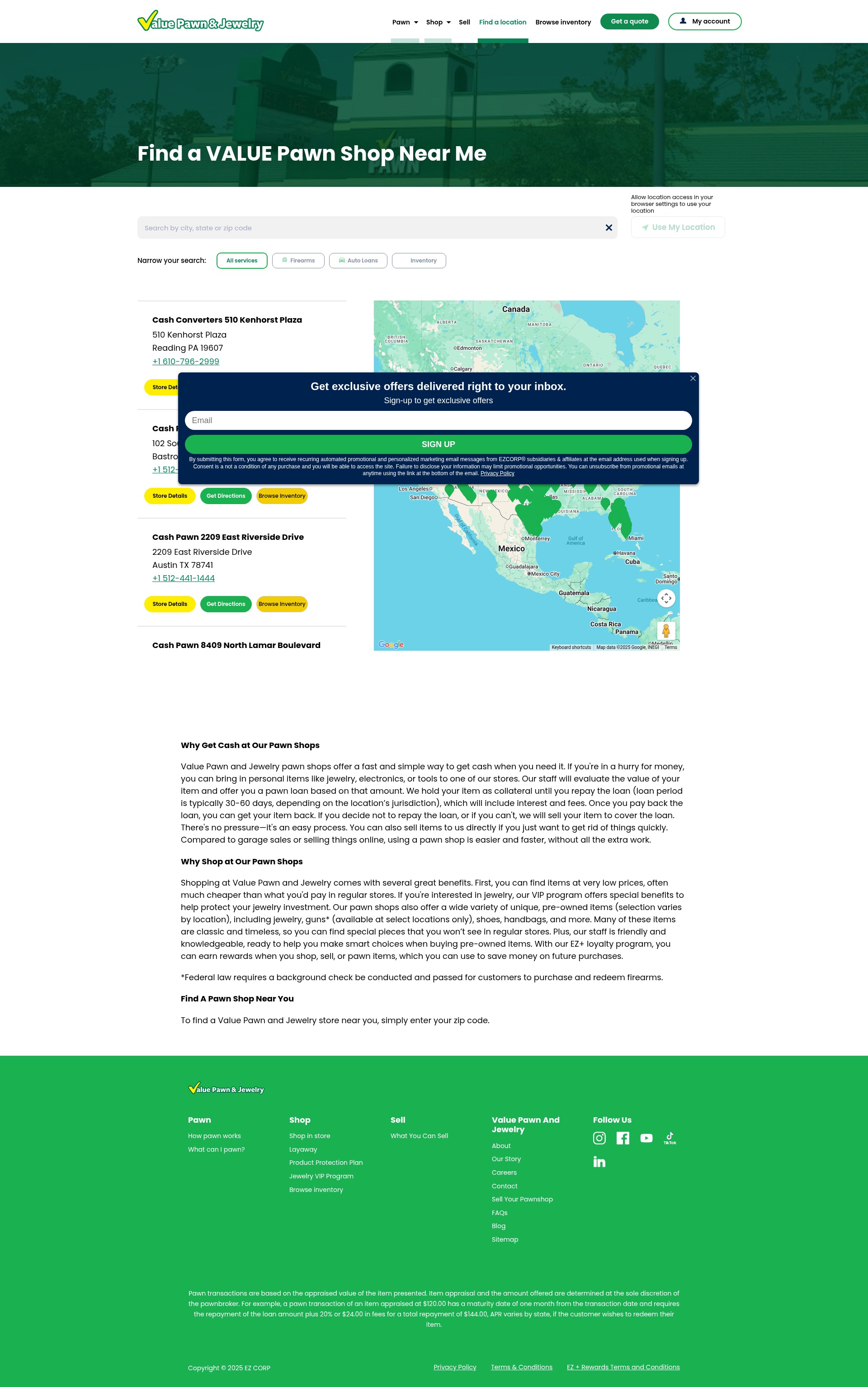 Landing Page