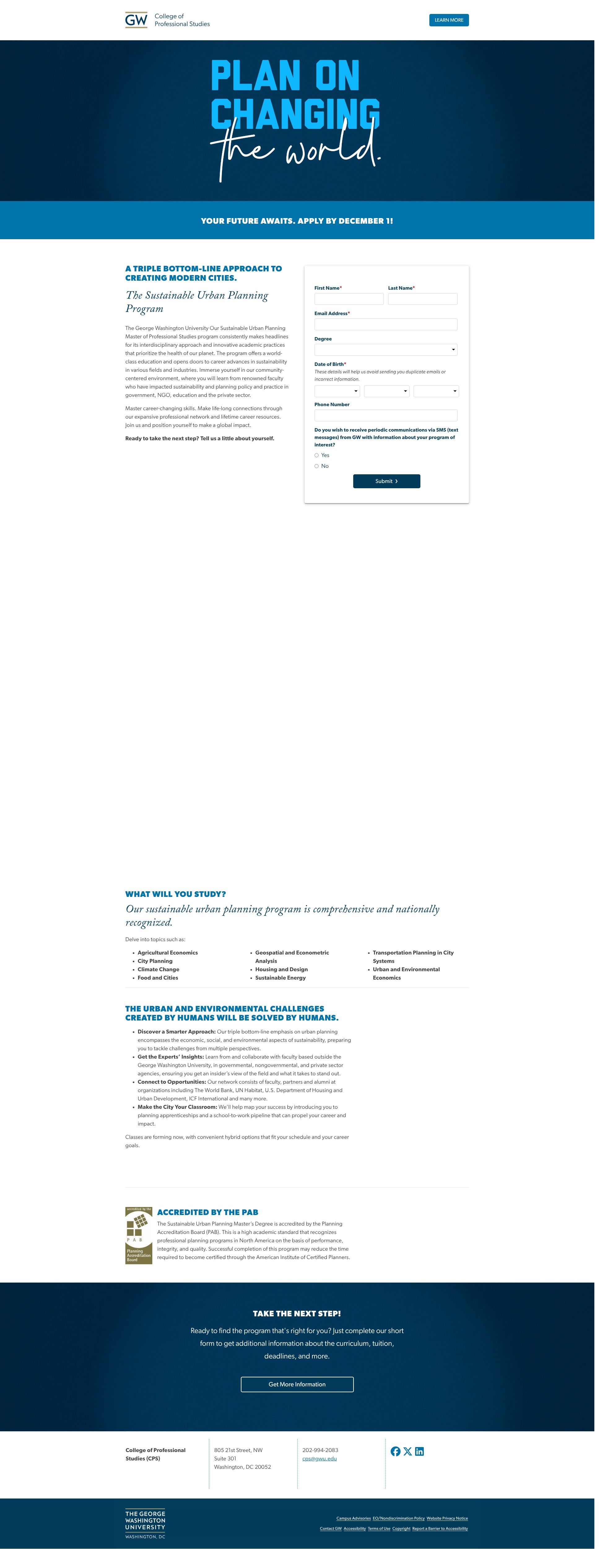 Landing Page