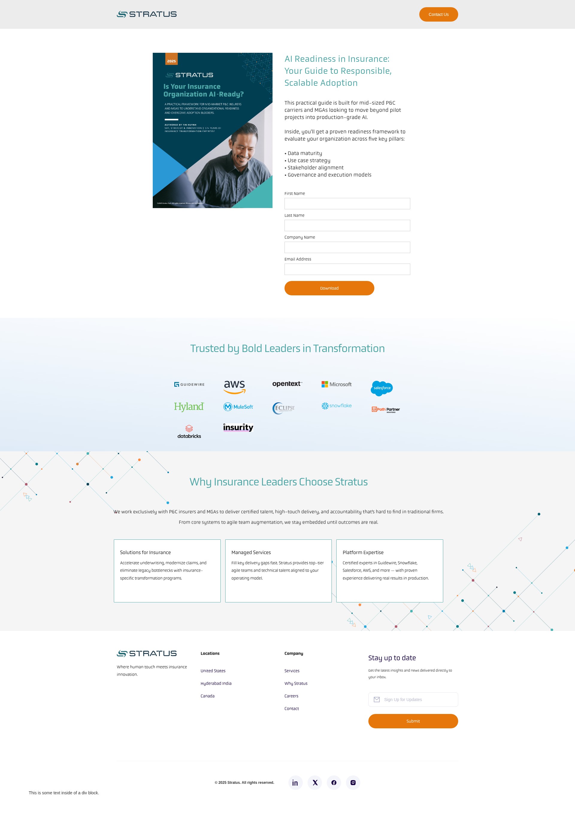 Landing Page