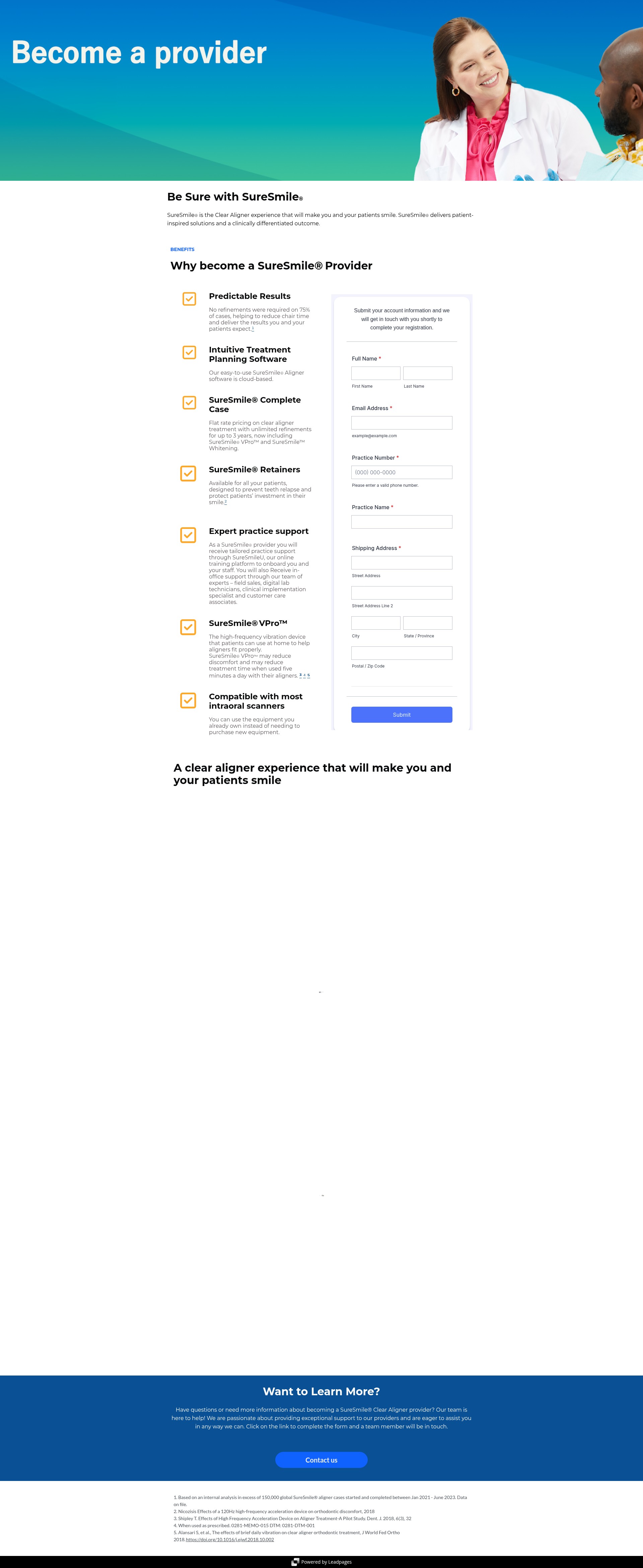 Landing Page