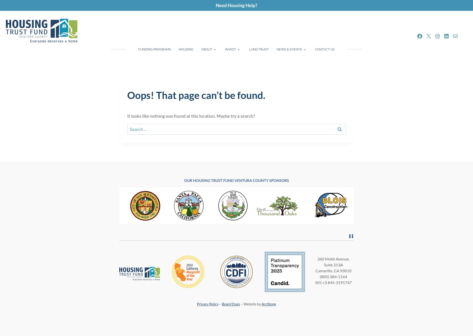 Landing Page