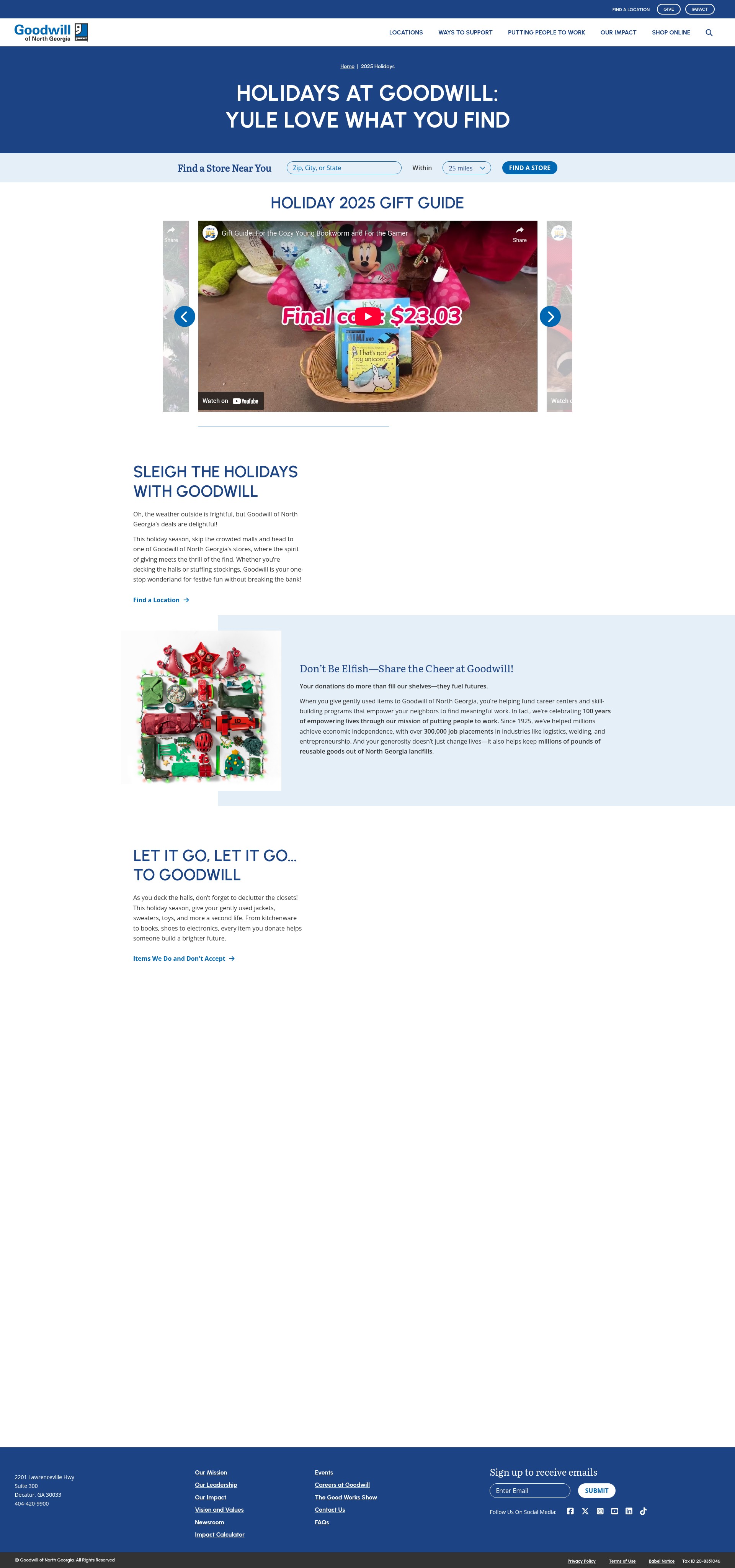 Landing Page